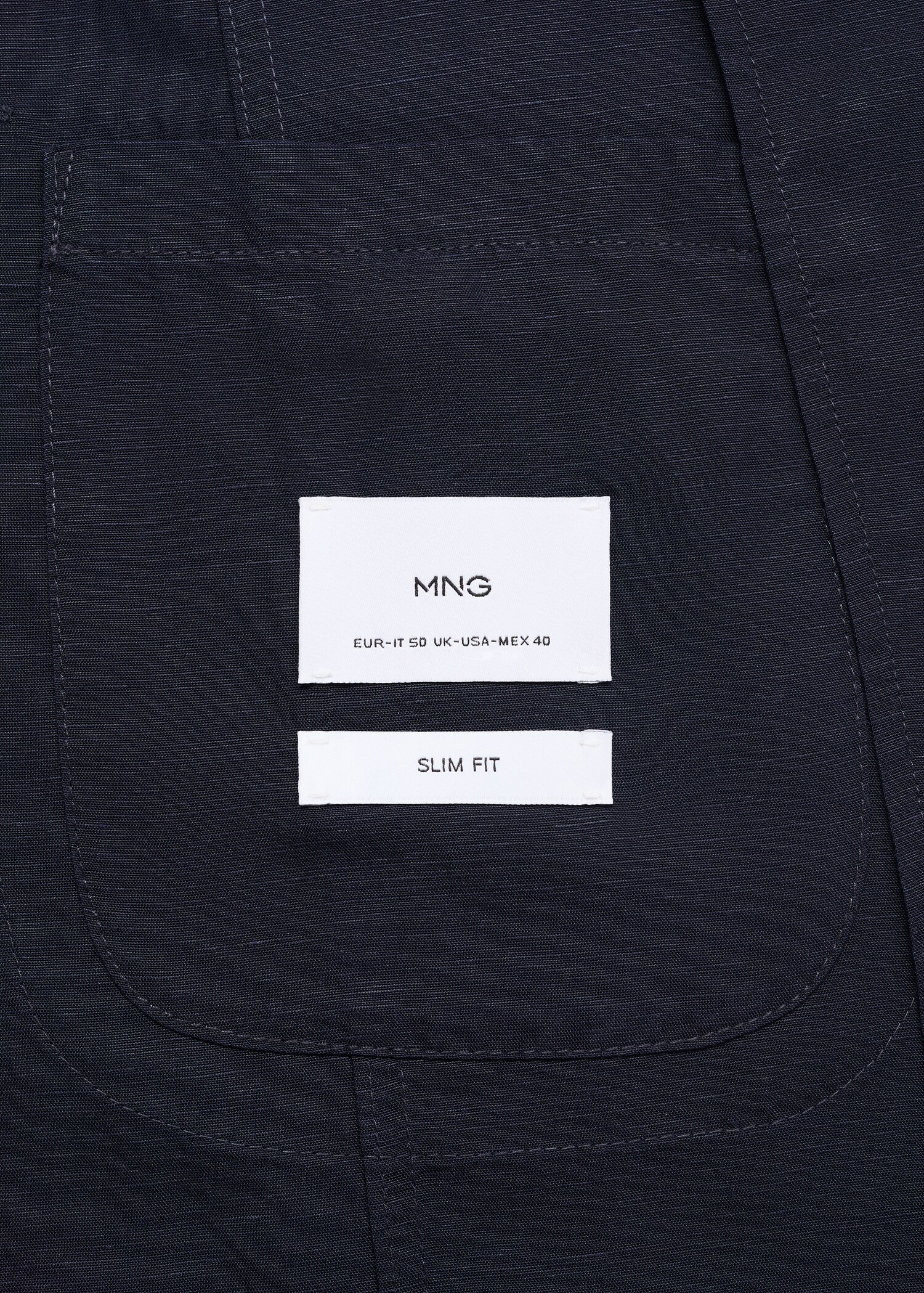 Slim Fit-Leinensakko - Detail des Artikels 8