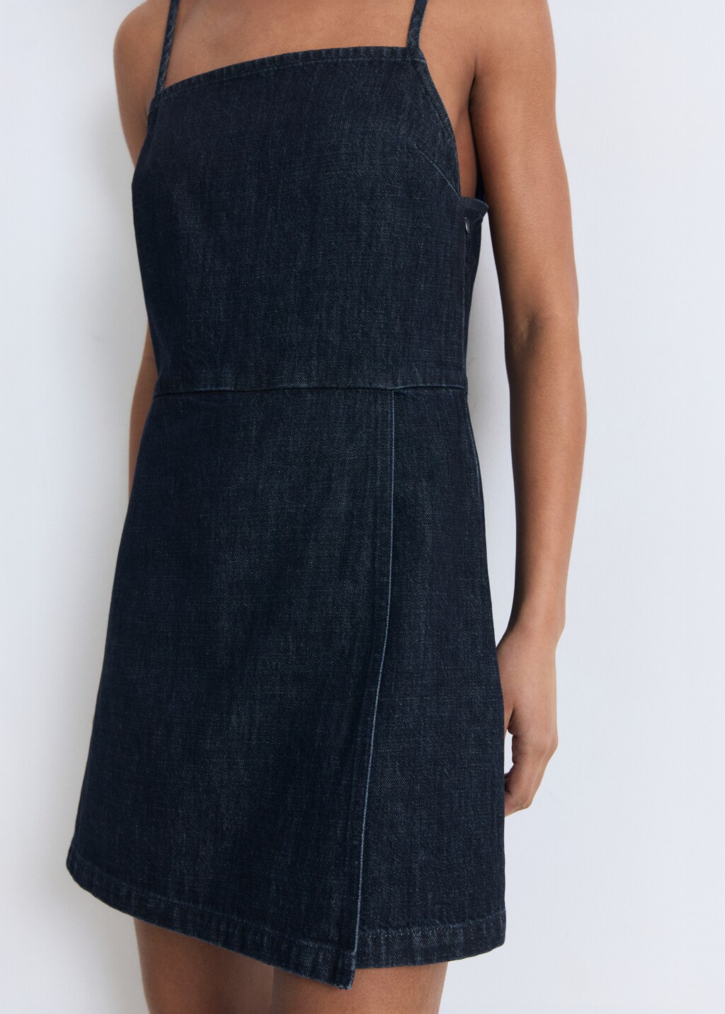 Denim jumpsuit short - Women | MANGO Rwanda