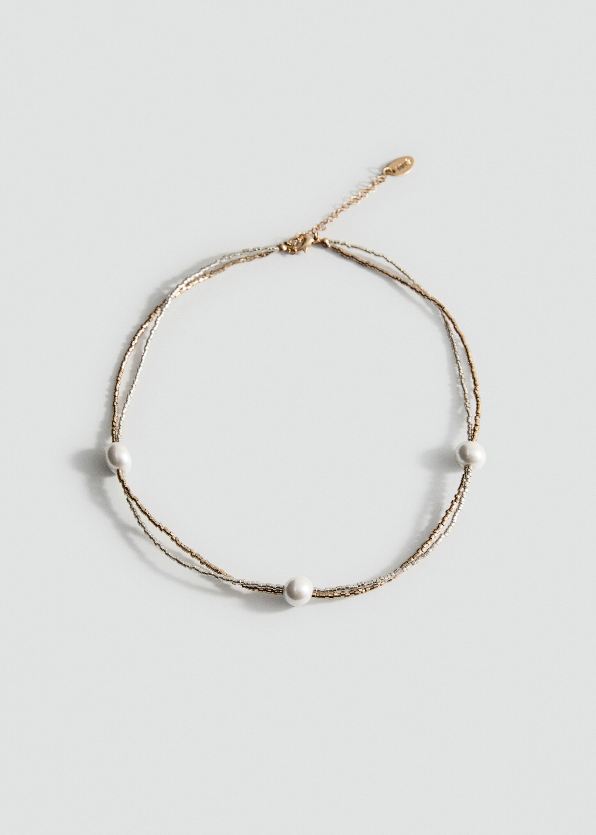 Mixed double necklace - Article without model