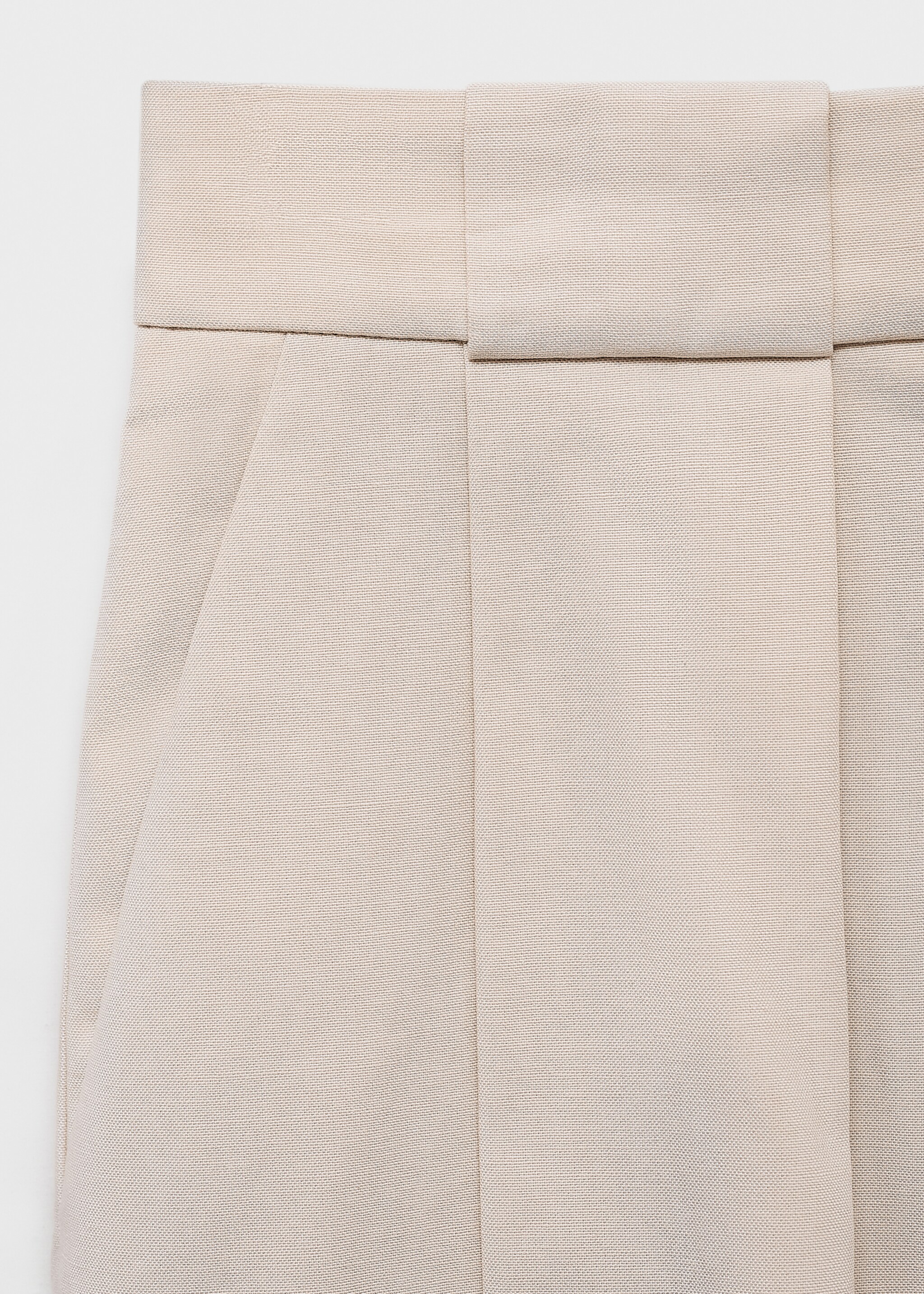 Pleated suit shorts - Details of the article 0