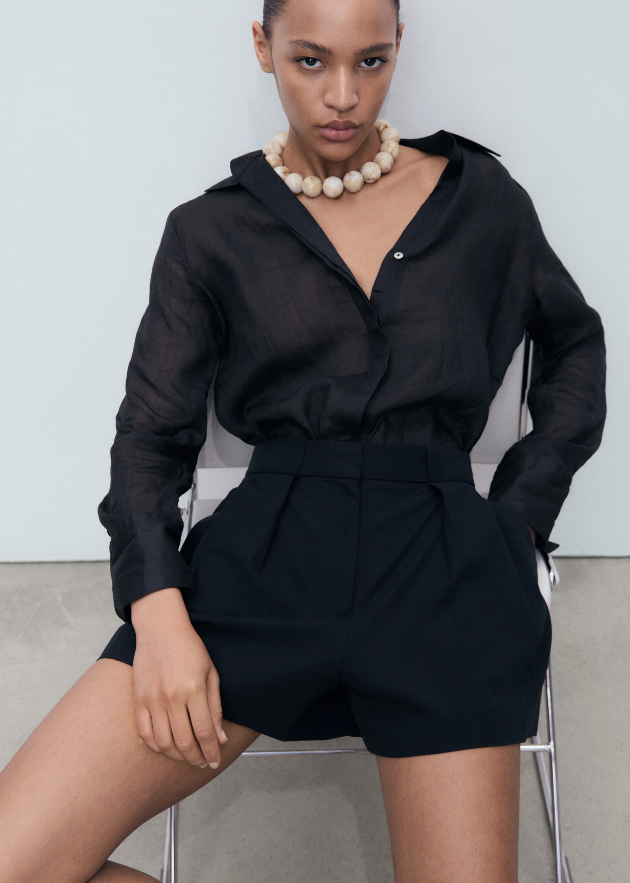 Shorts traje pinzas - Detalle del artículo 2