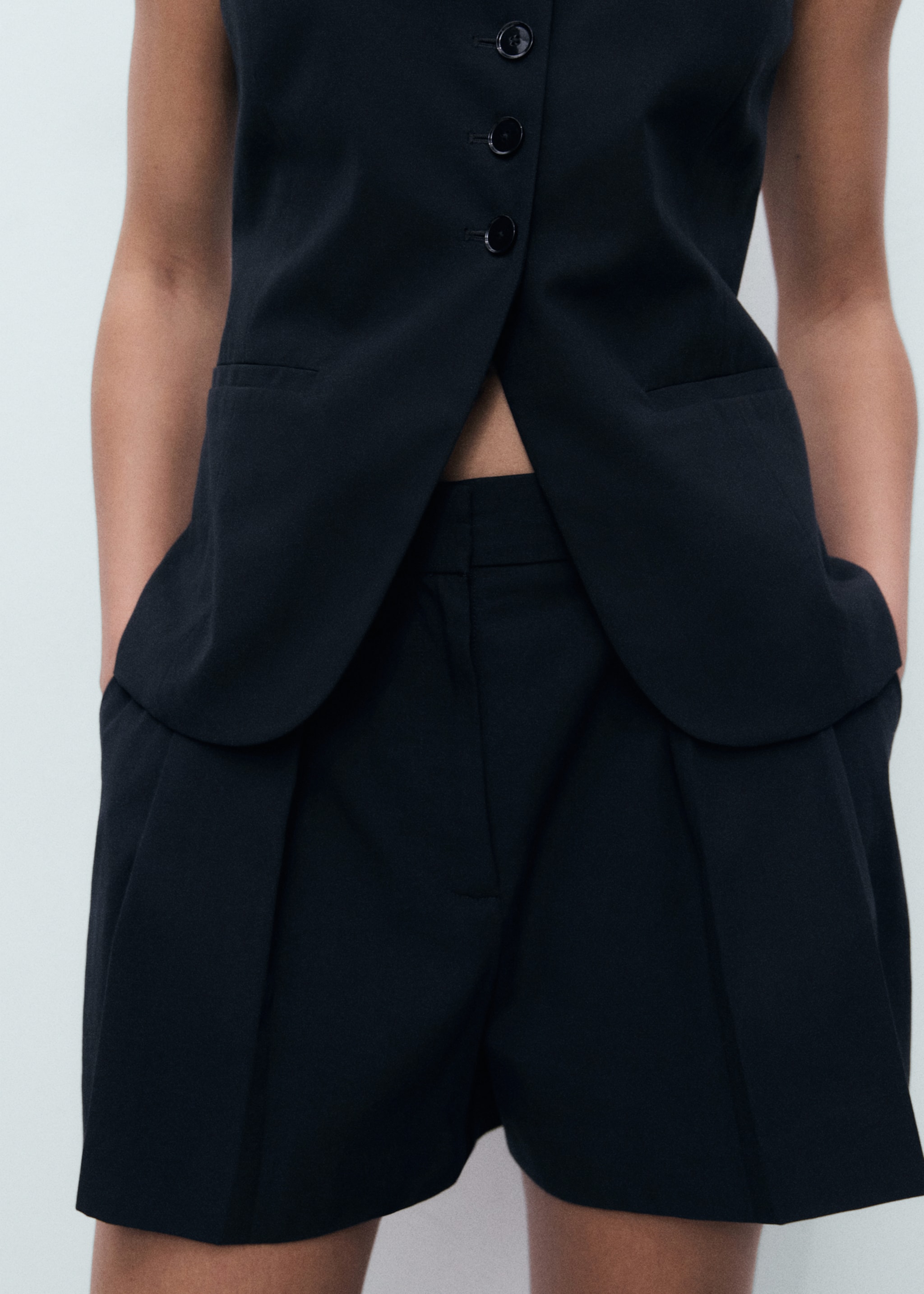 Shorts traje pinzas - Detalle del artículo 6