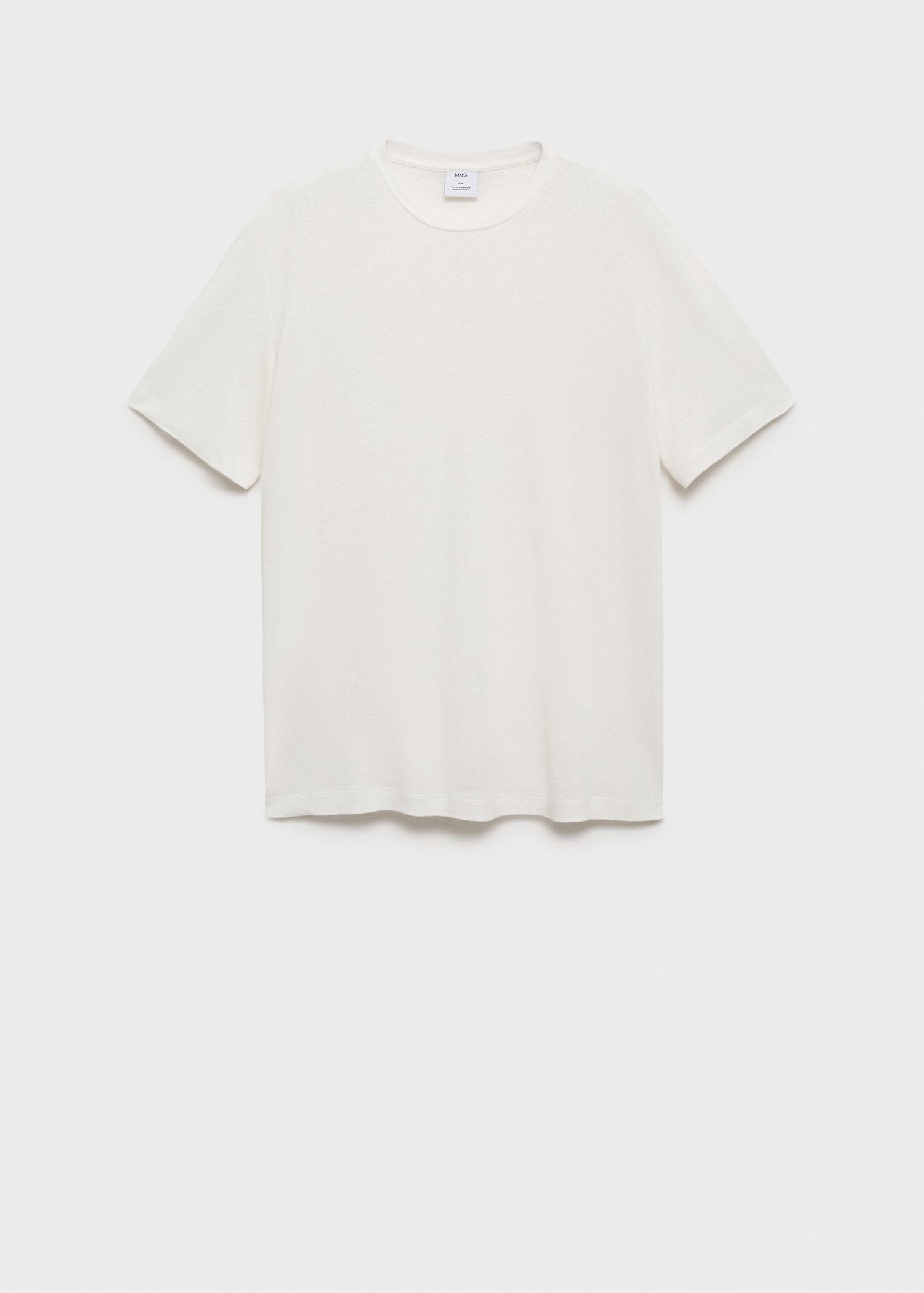 T-shirt lin slim-fit - Article sans modèle