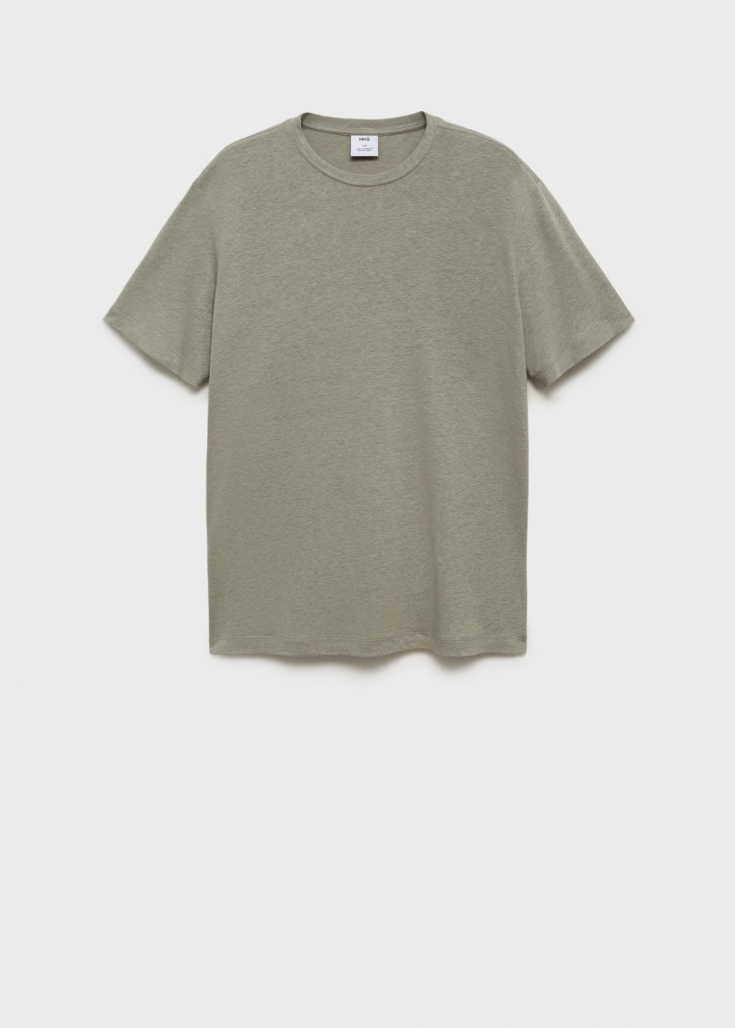 T-shirt lin slim-fit - Article sans modèle