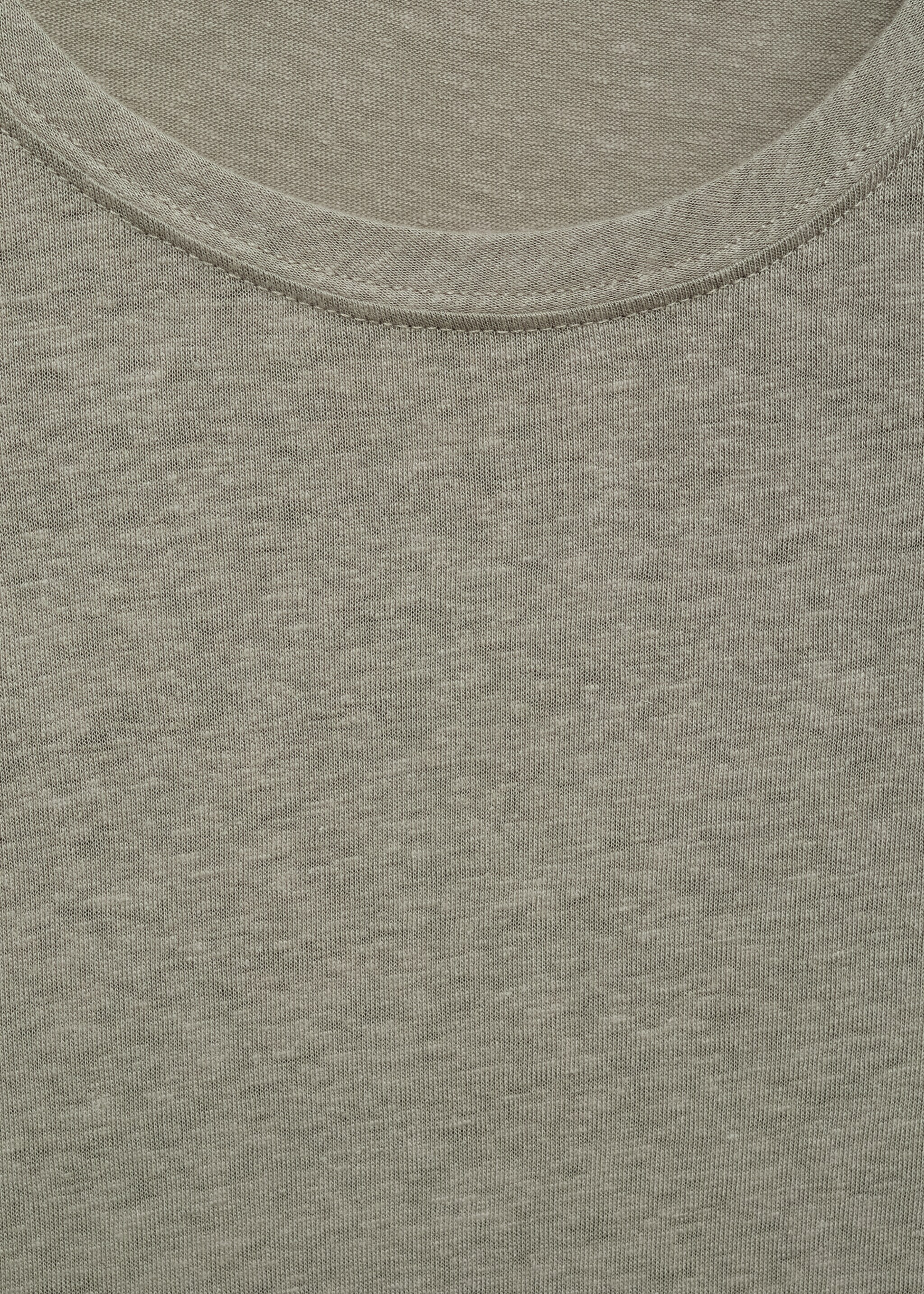 Camiseta lino slim fit - Detalle del artículo 8