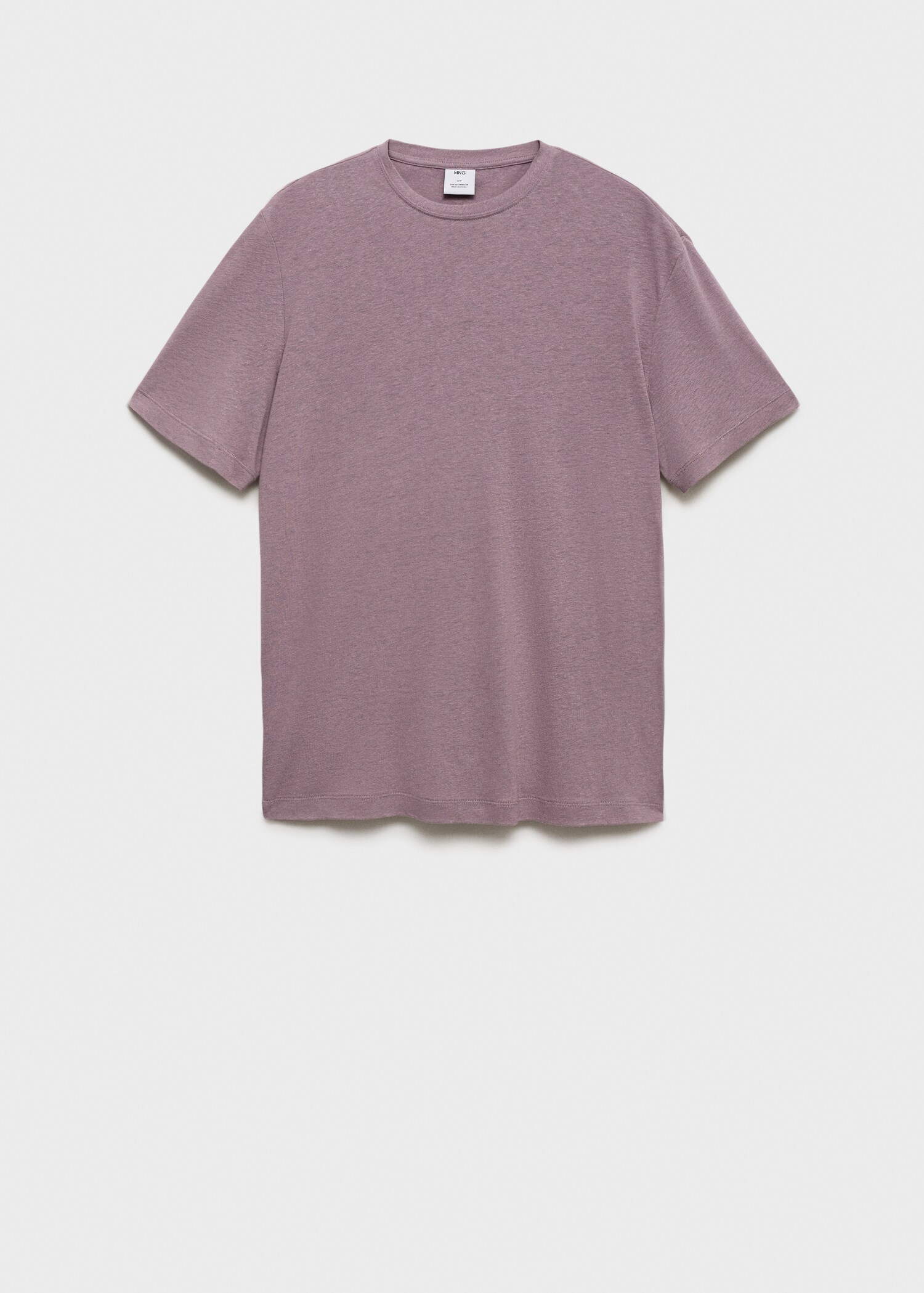 Camiseta lino slim fit - Artículo sin modelo