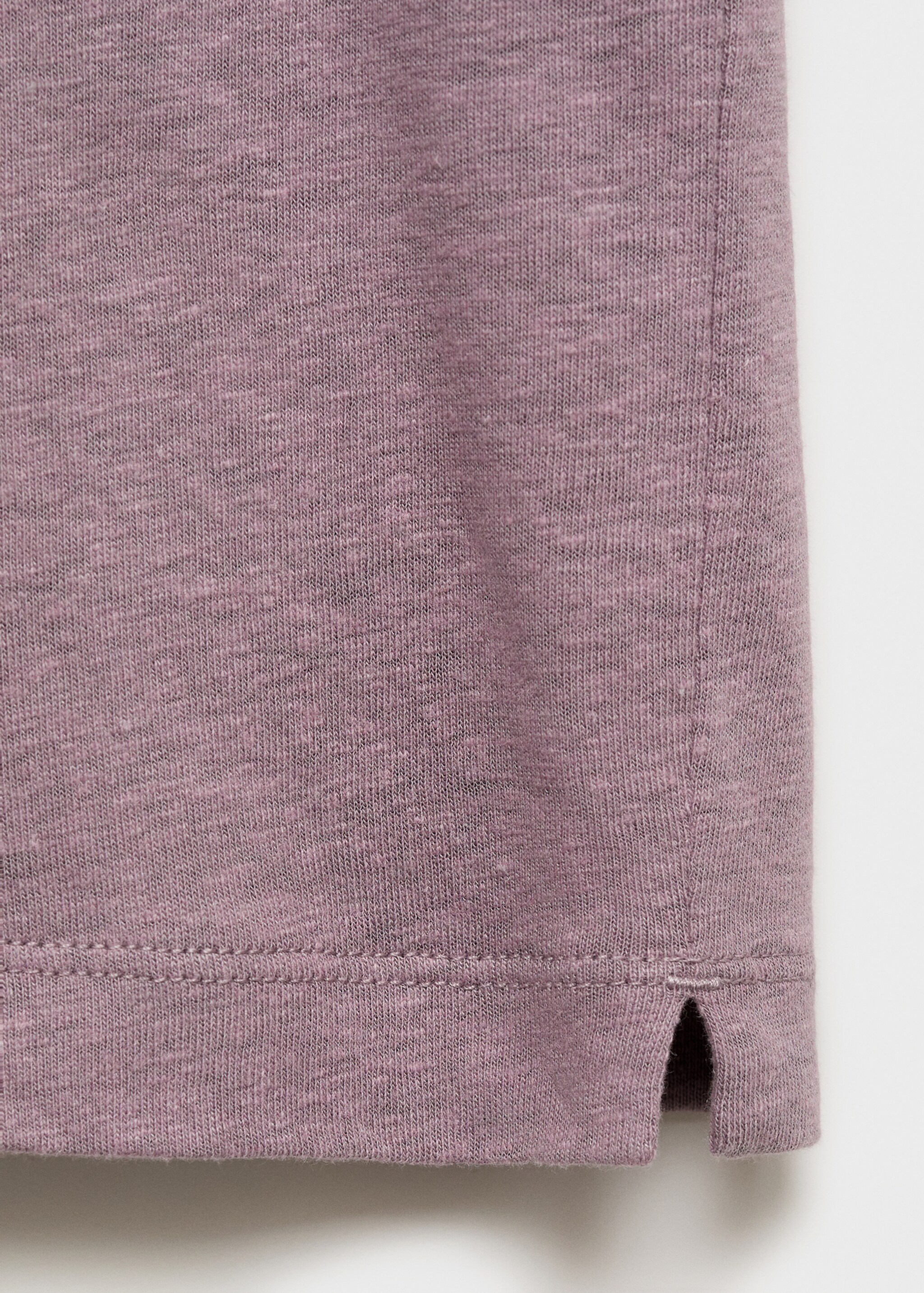 Camiseta lino slim fit - Detalle del artículo 0