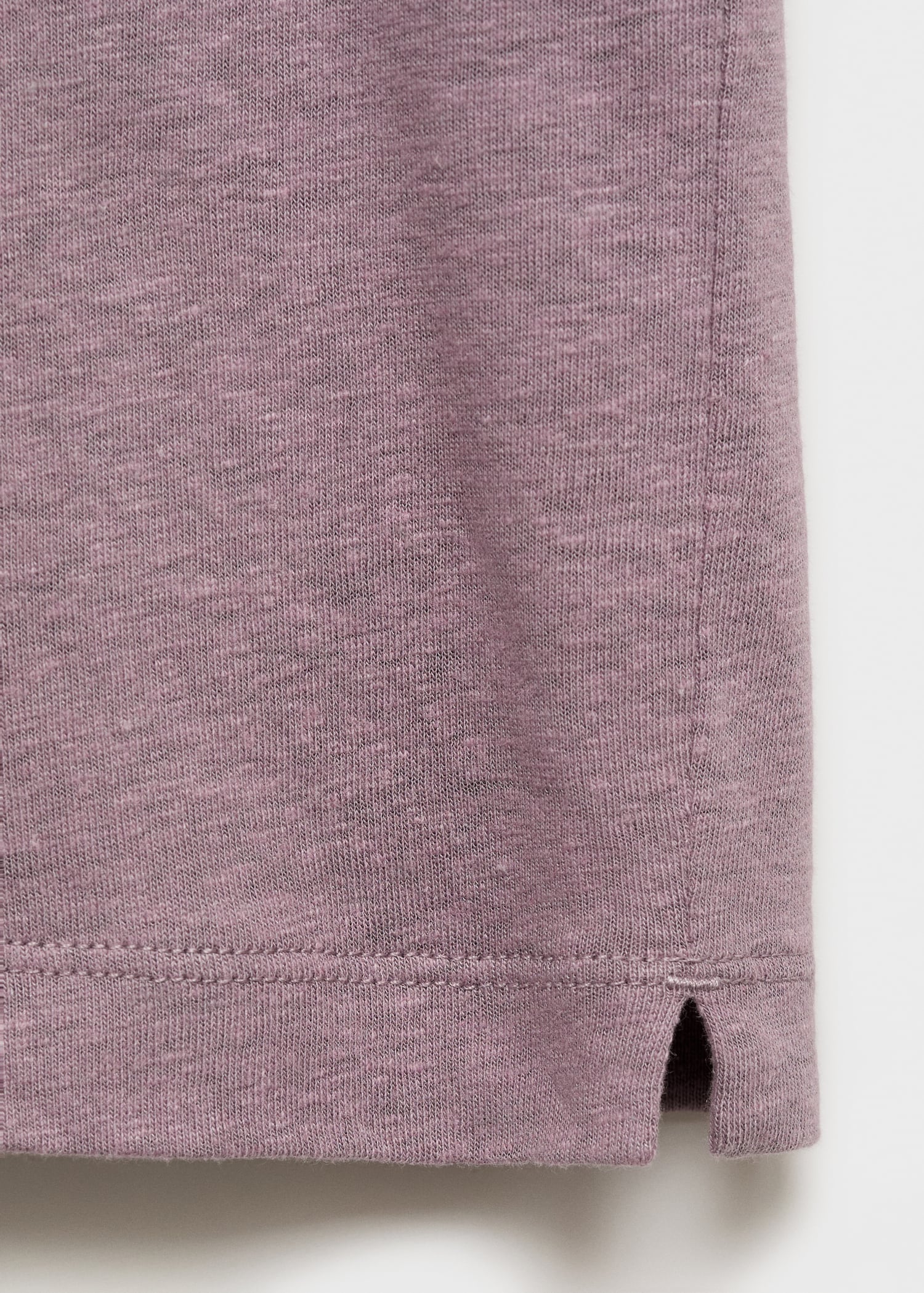 Camiseta lino slim fit - Detalle del artículo 0