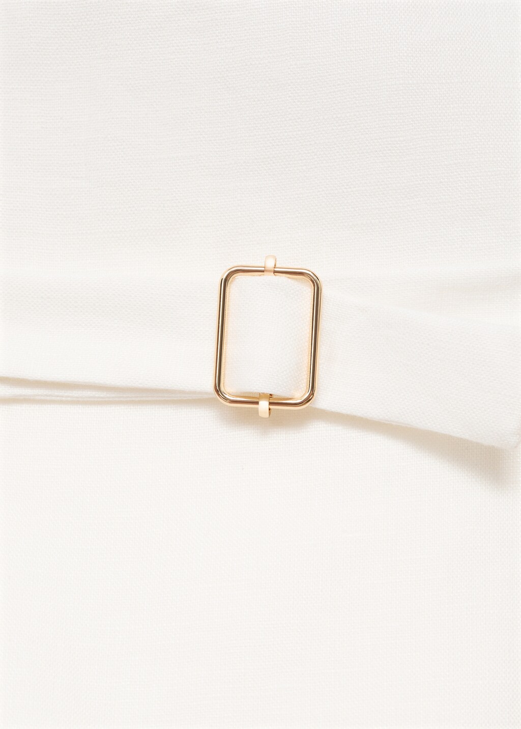 Suit-style linen jumpsuit - image 5