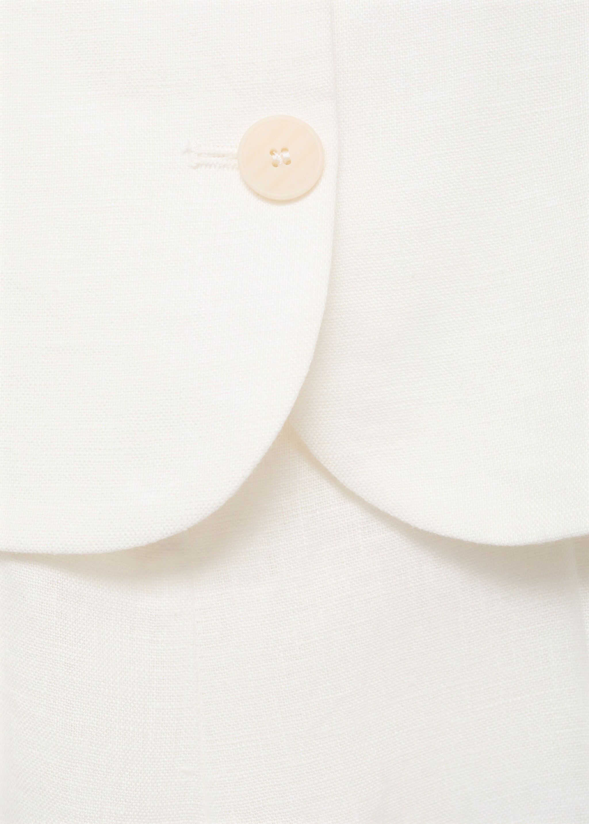 Leinen-Jumpsuit im Anzugstil - Detail des Artikels 8