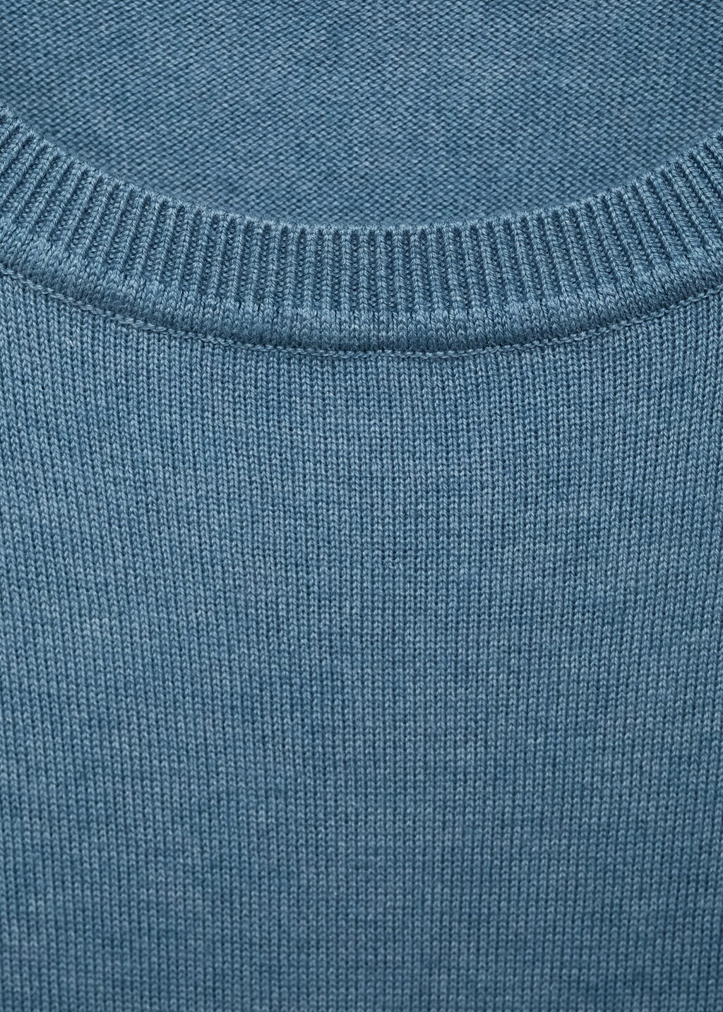 Knitted cotton sweater