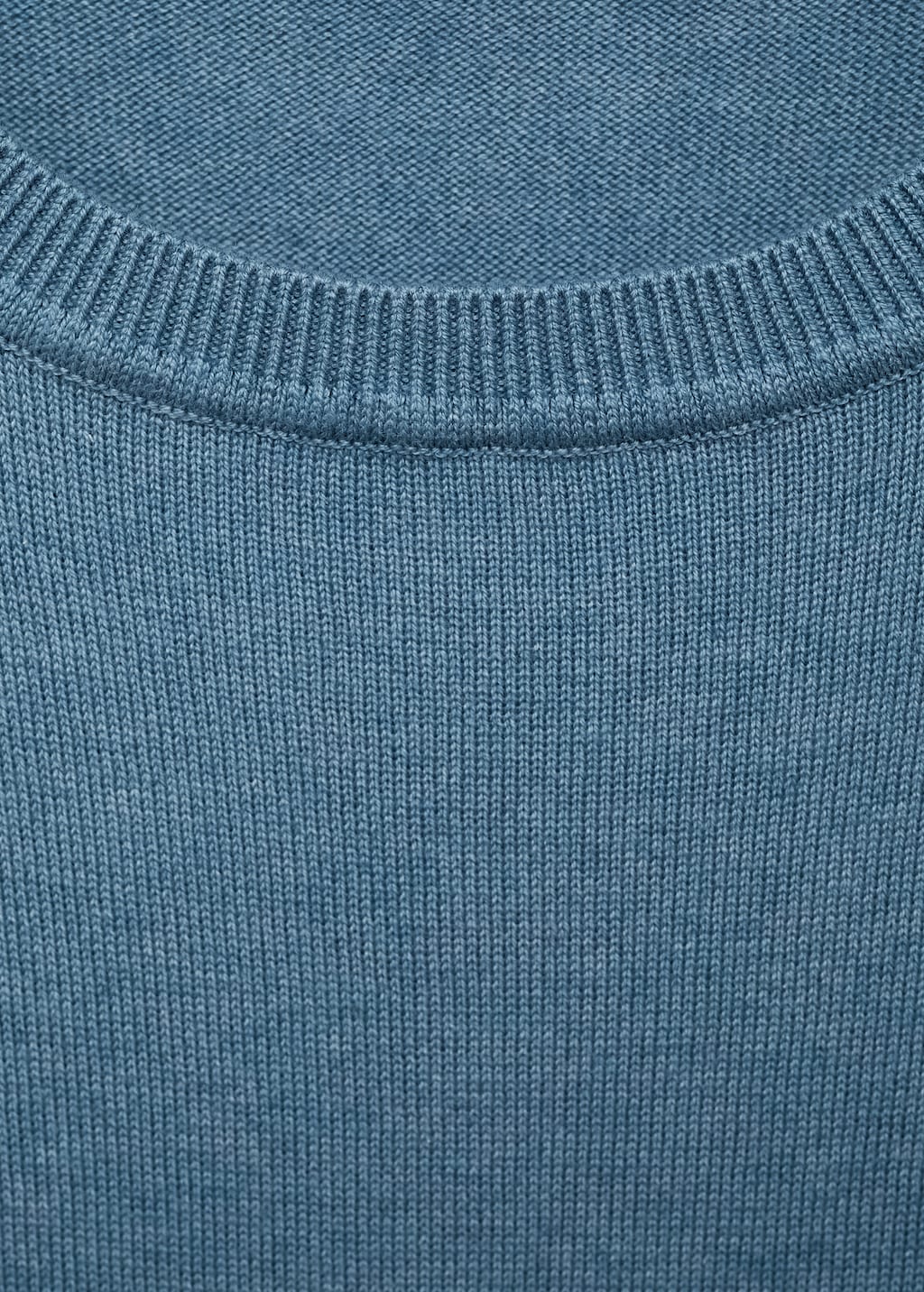 Knitted cotton sweater