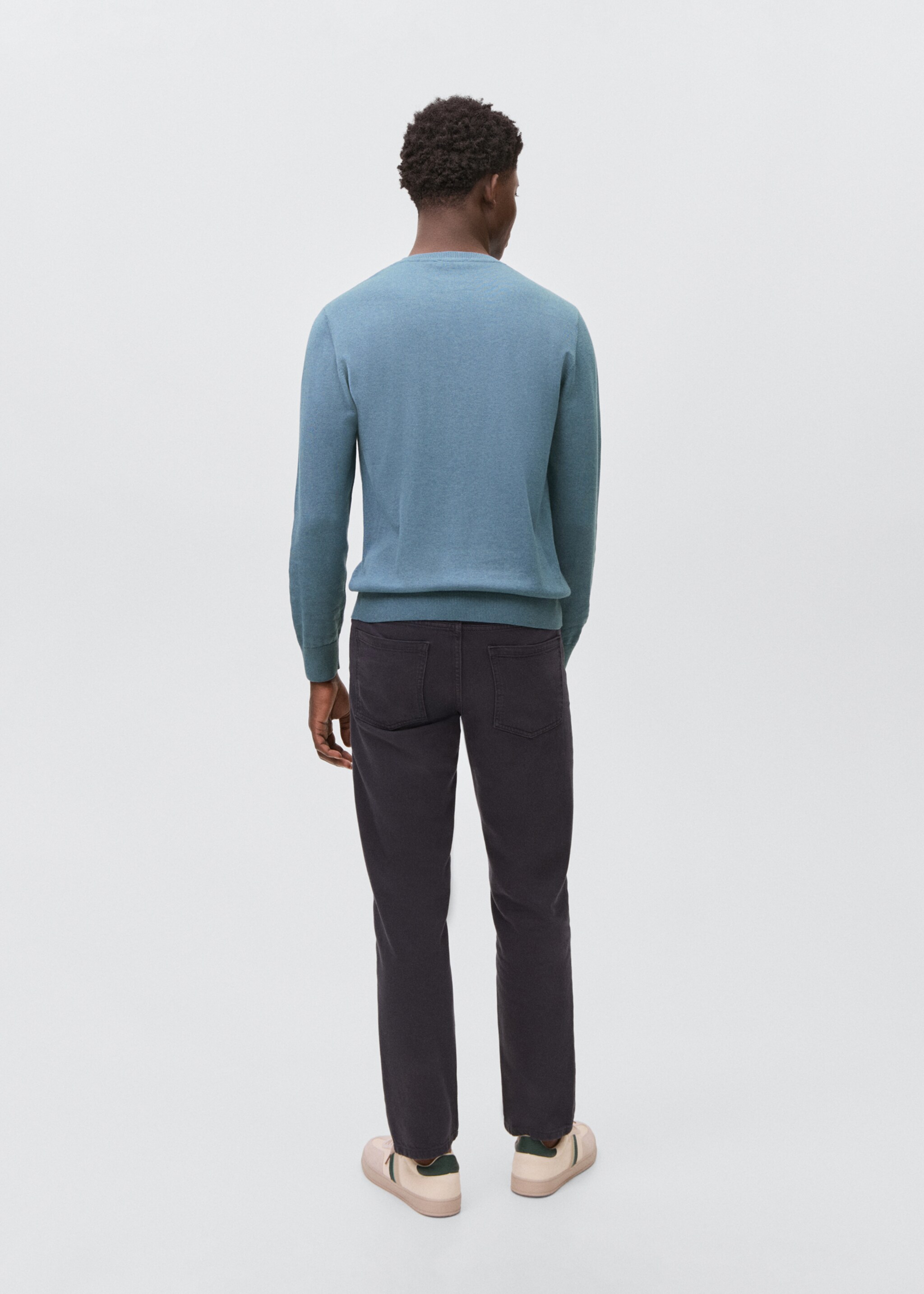 Pull-over maille coton - Verso de l’article