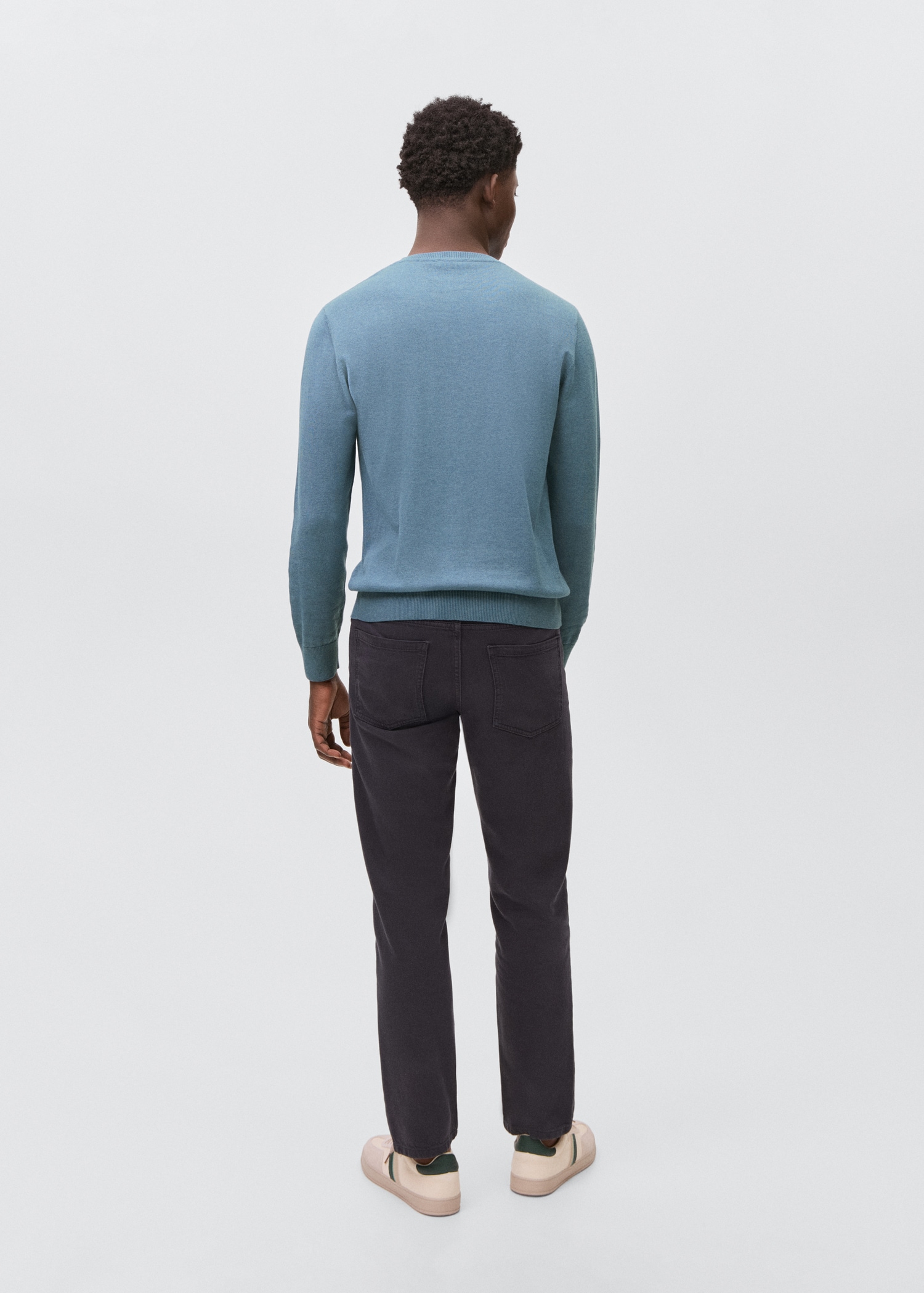 Pull-over maille coton - Verso de l’article