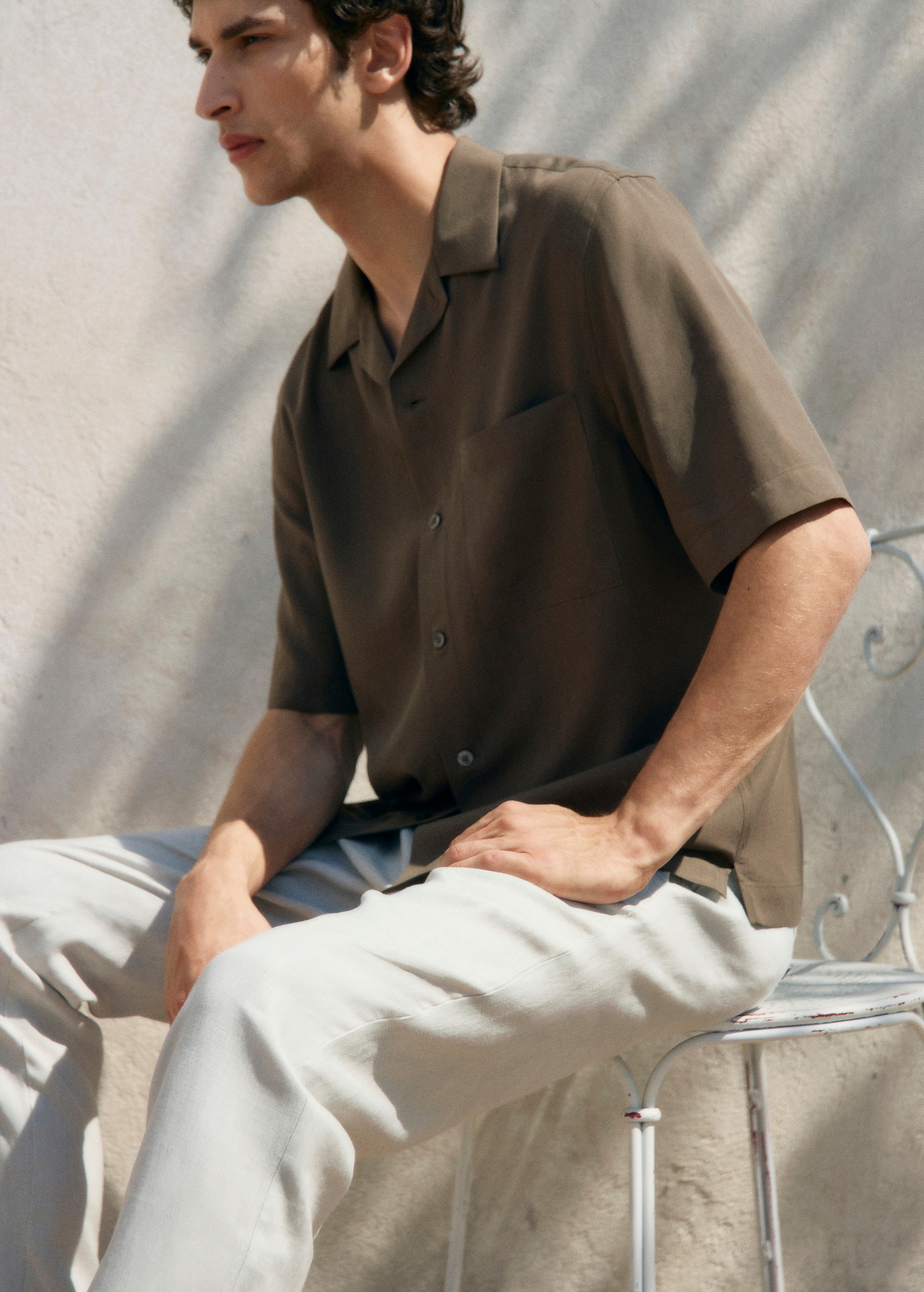 Chemise regular-fit 100 % Tencel - Détail de l'article 3