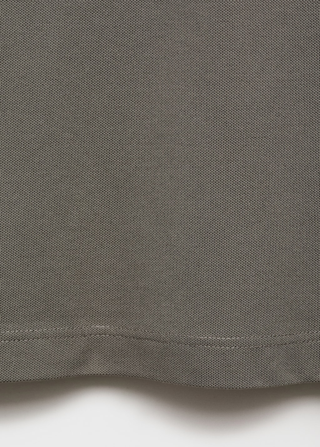 Cotton piqué polo shirt