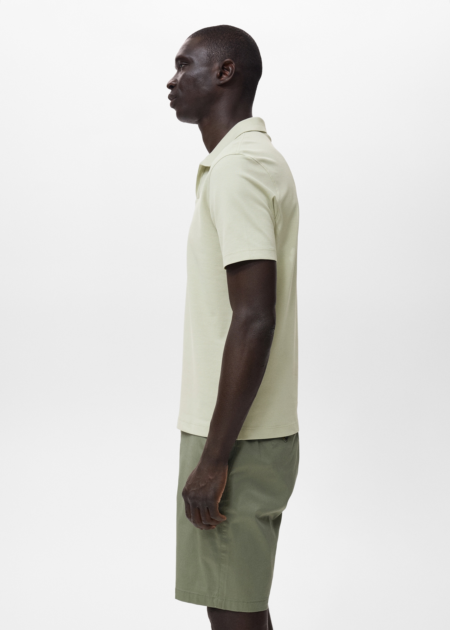 Cotton piqué polo shirt - Details of the article 2