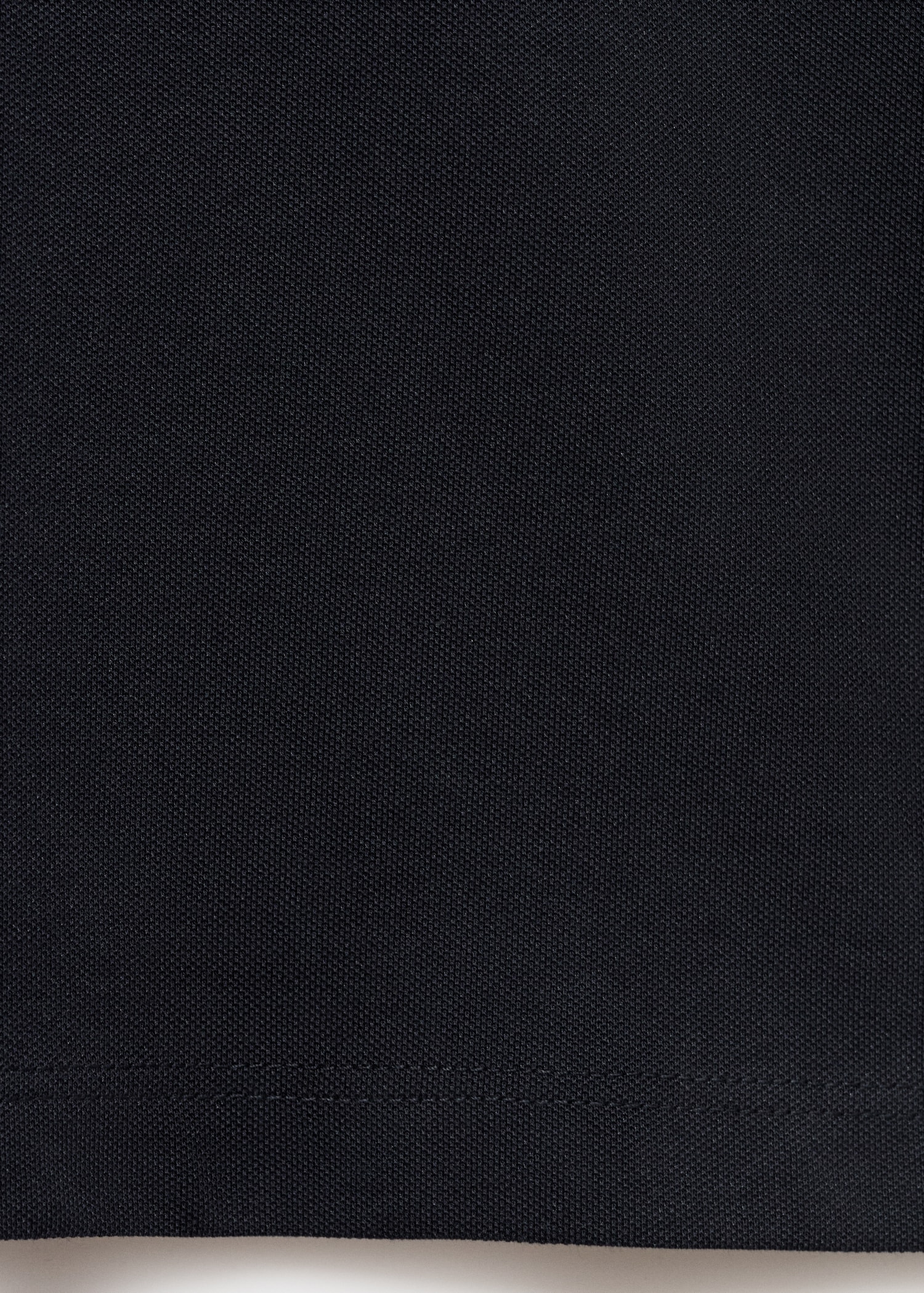 Cotton piqué polo shirt - Details of the article 0