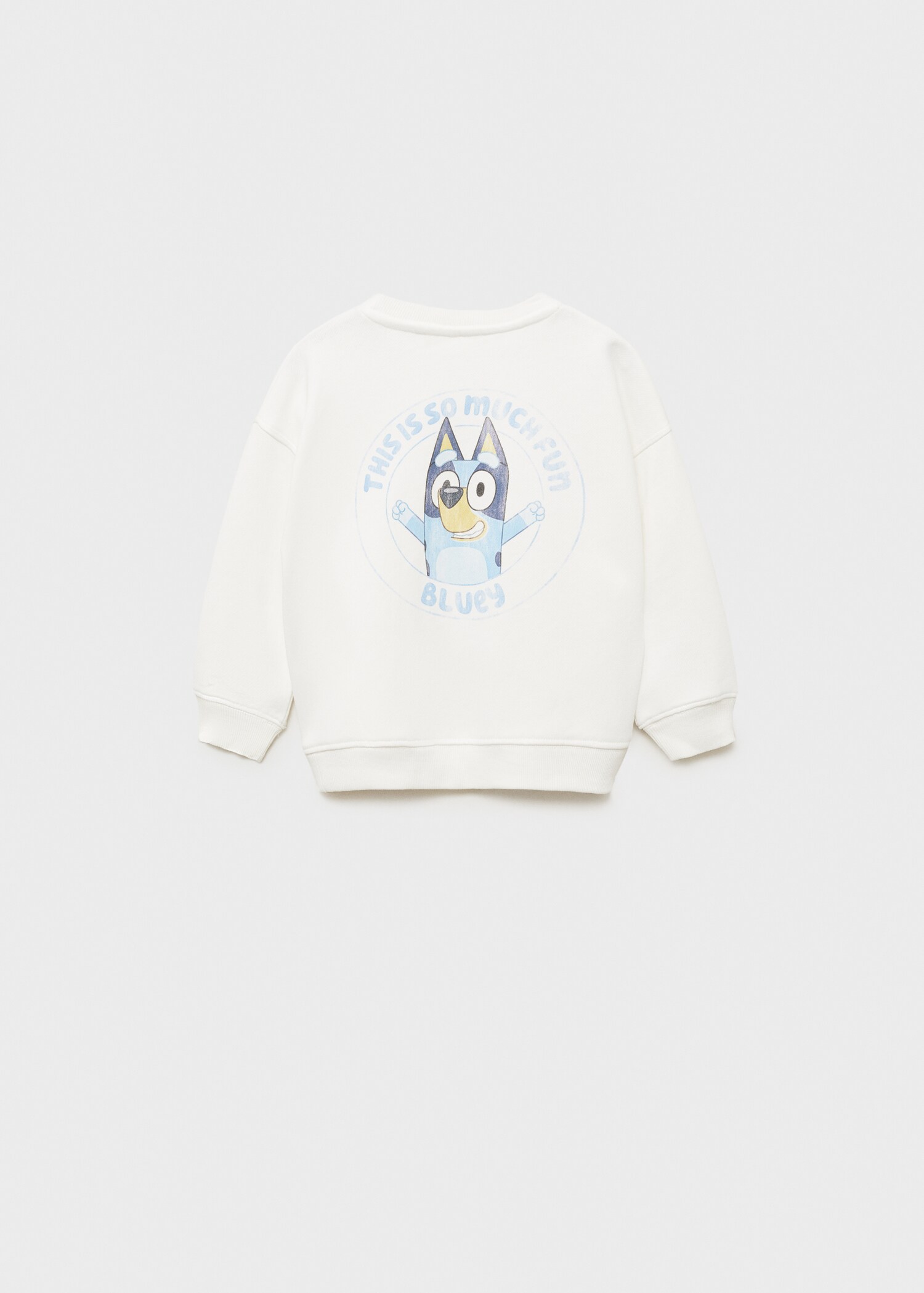 Sweat-shirt coton imprimé - Verso de l’article