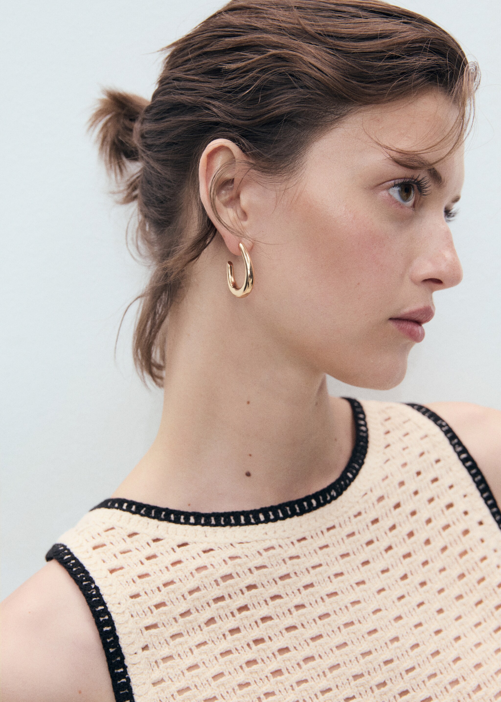 Top en crochet finitions à fleurs - Détail de l'article 1