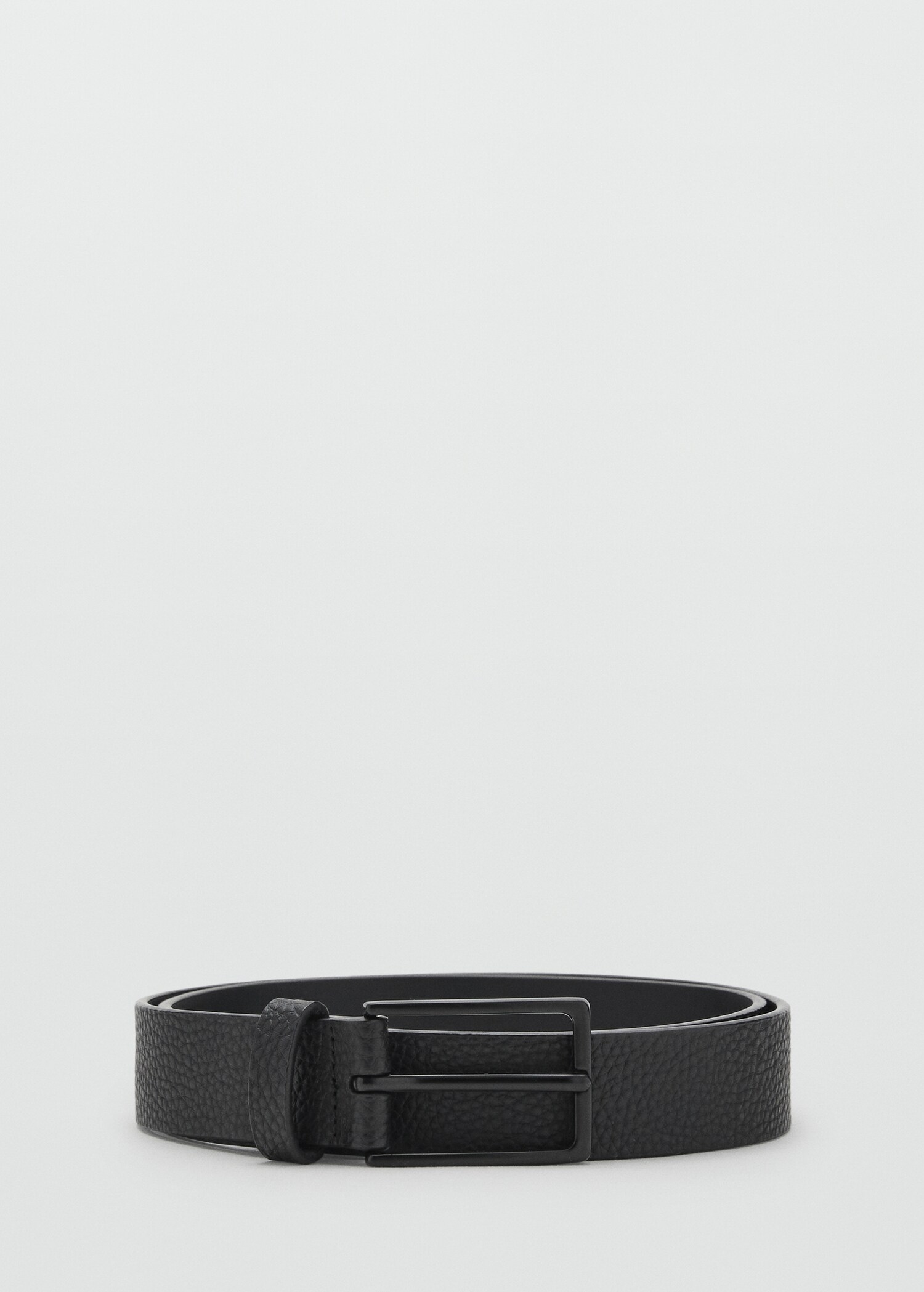 Pebbled leather belt - Article without model