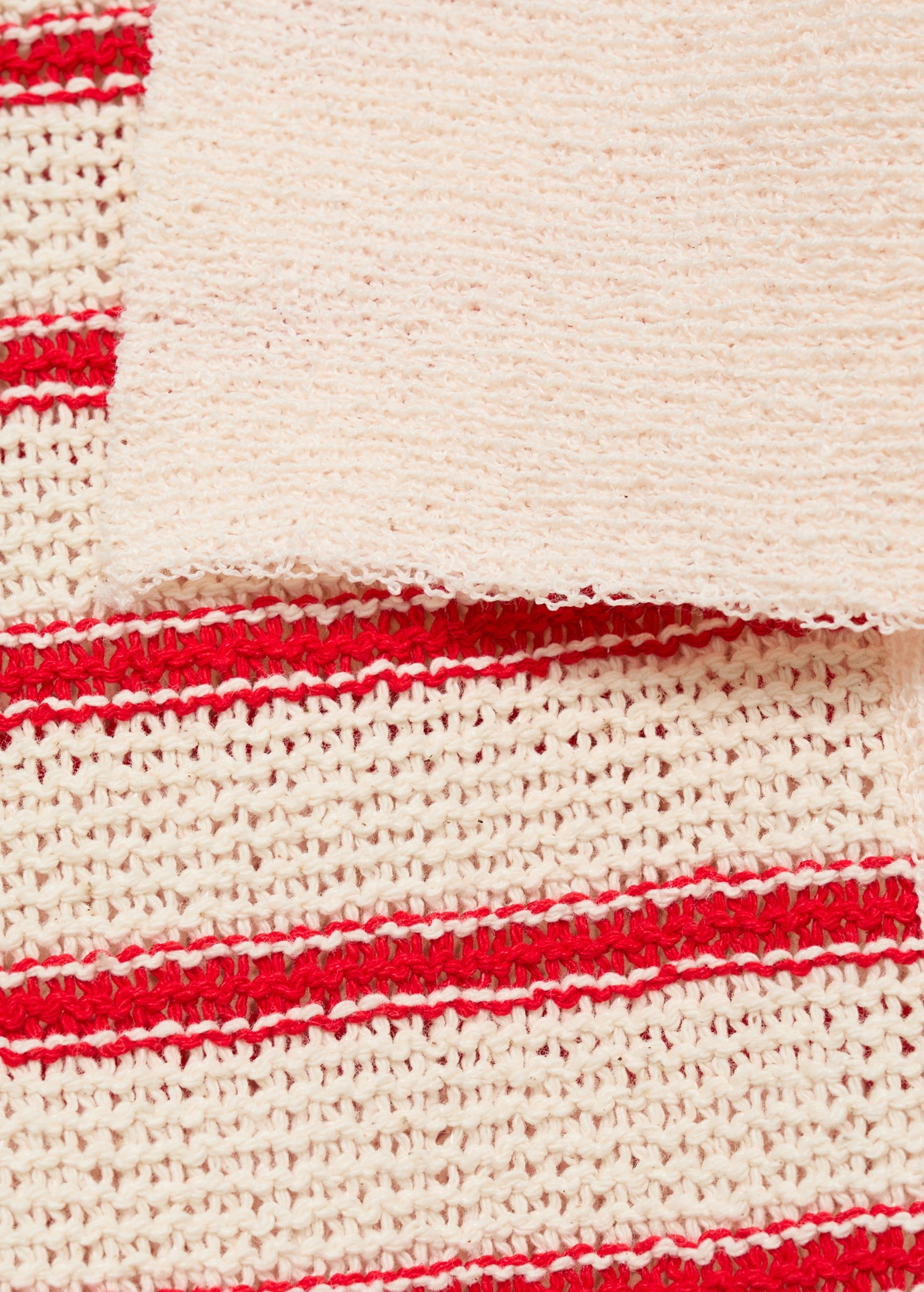 Long striped knitted dress - Details of the article 8