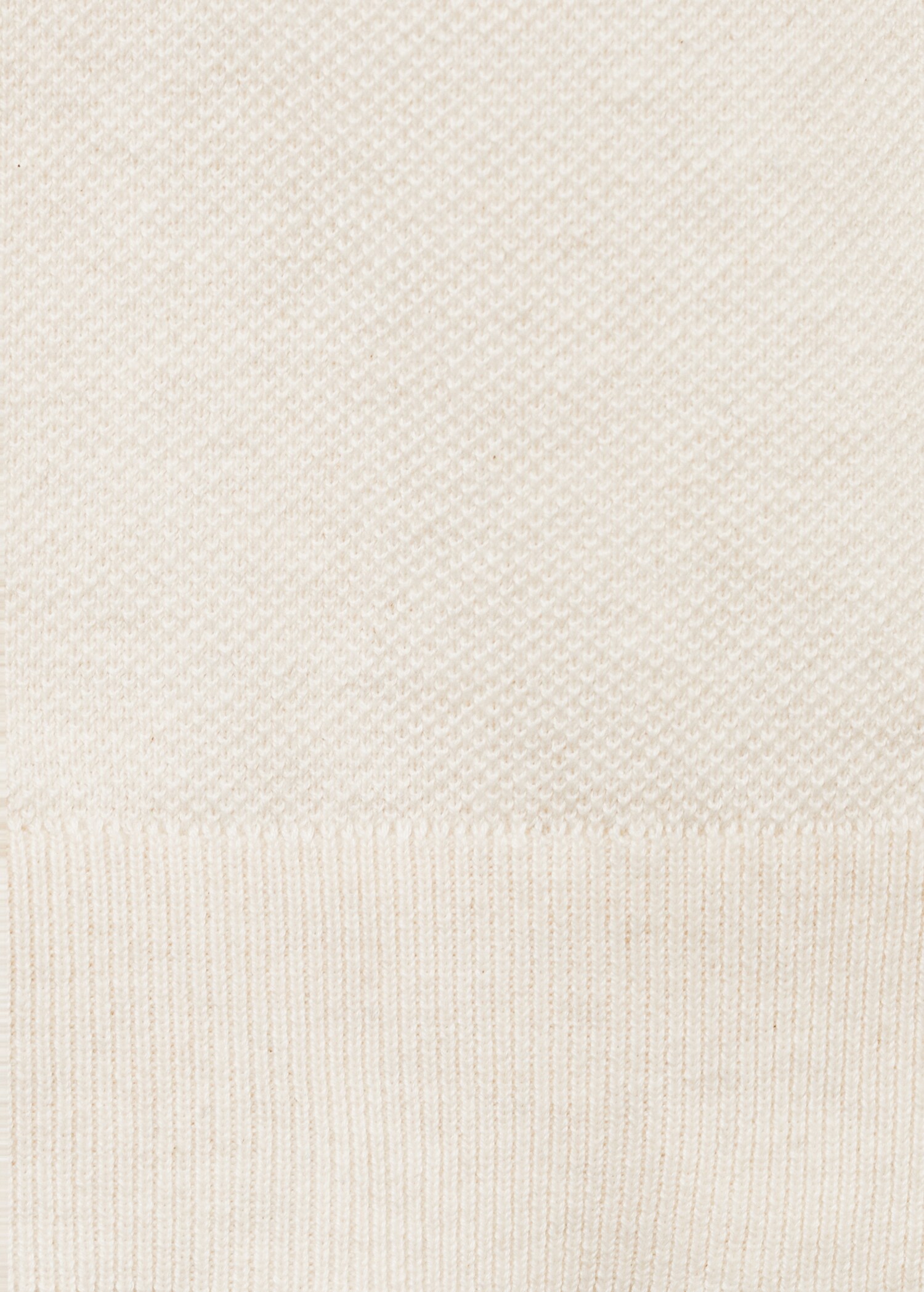 Cotton fine-knit t-shirt - Details of the article 0