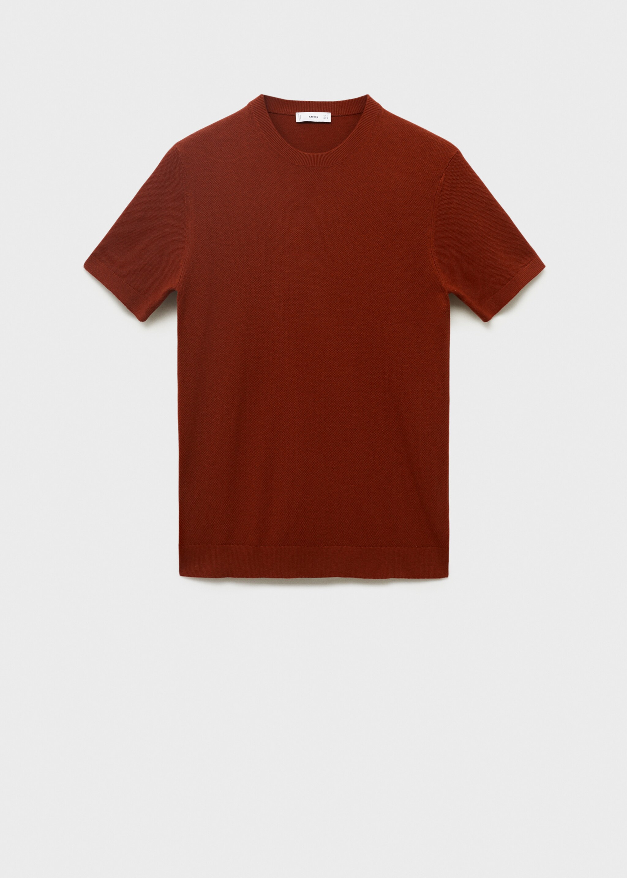 Camiseta punto fino algodón - Artículo sin modelo