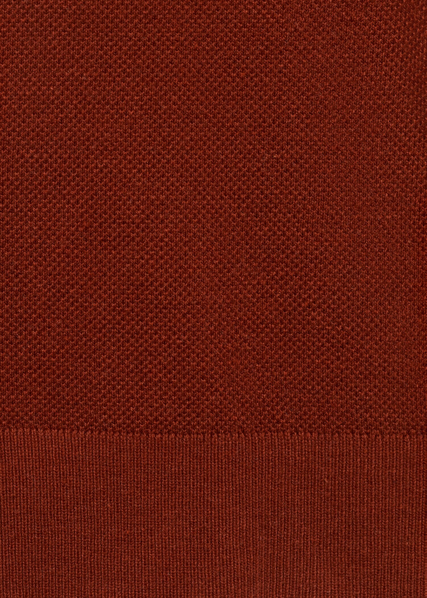 Cotton fine-knit t-shirt - Details of the article 0