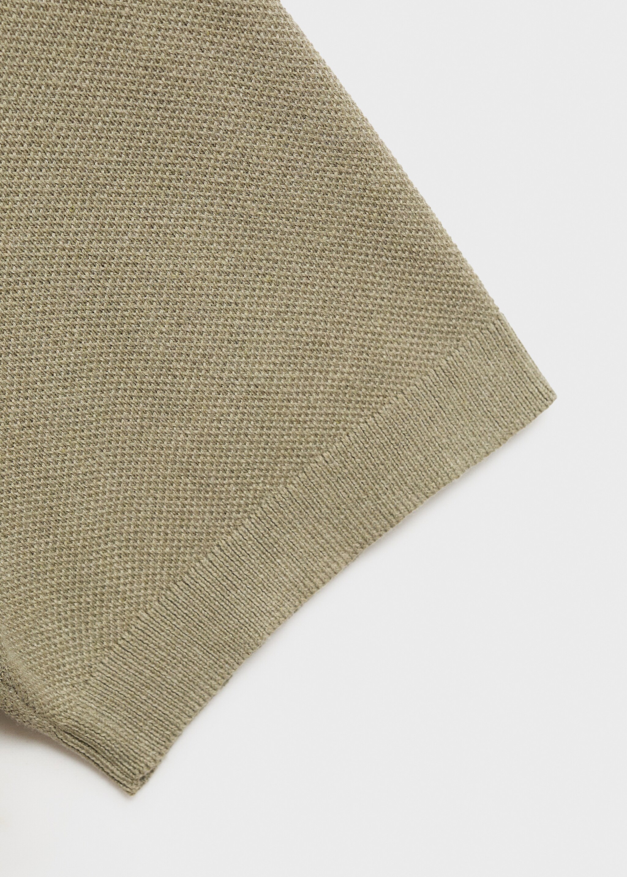 Cotton fine-knit t-shirt - Details of the article 0