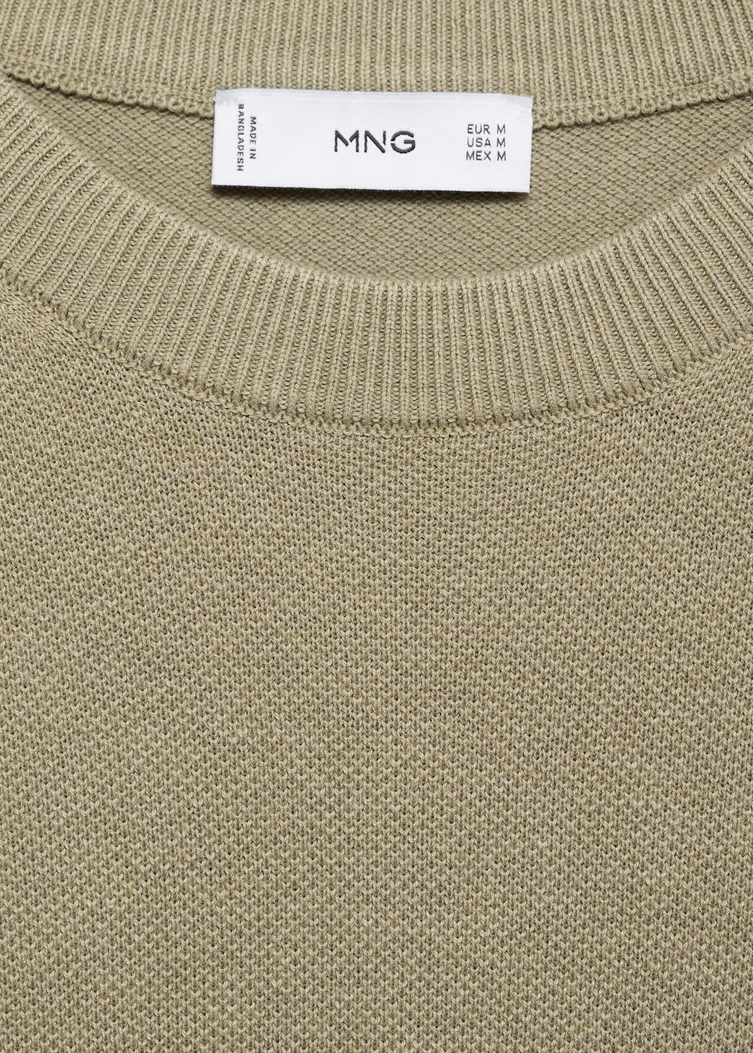 Cotton fine-knit t-shirt - Details of the article 8