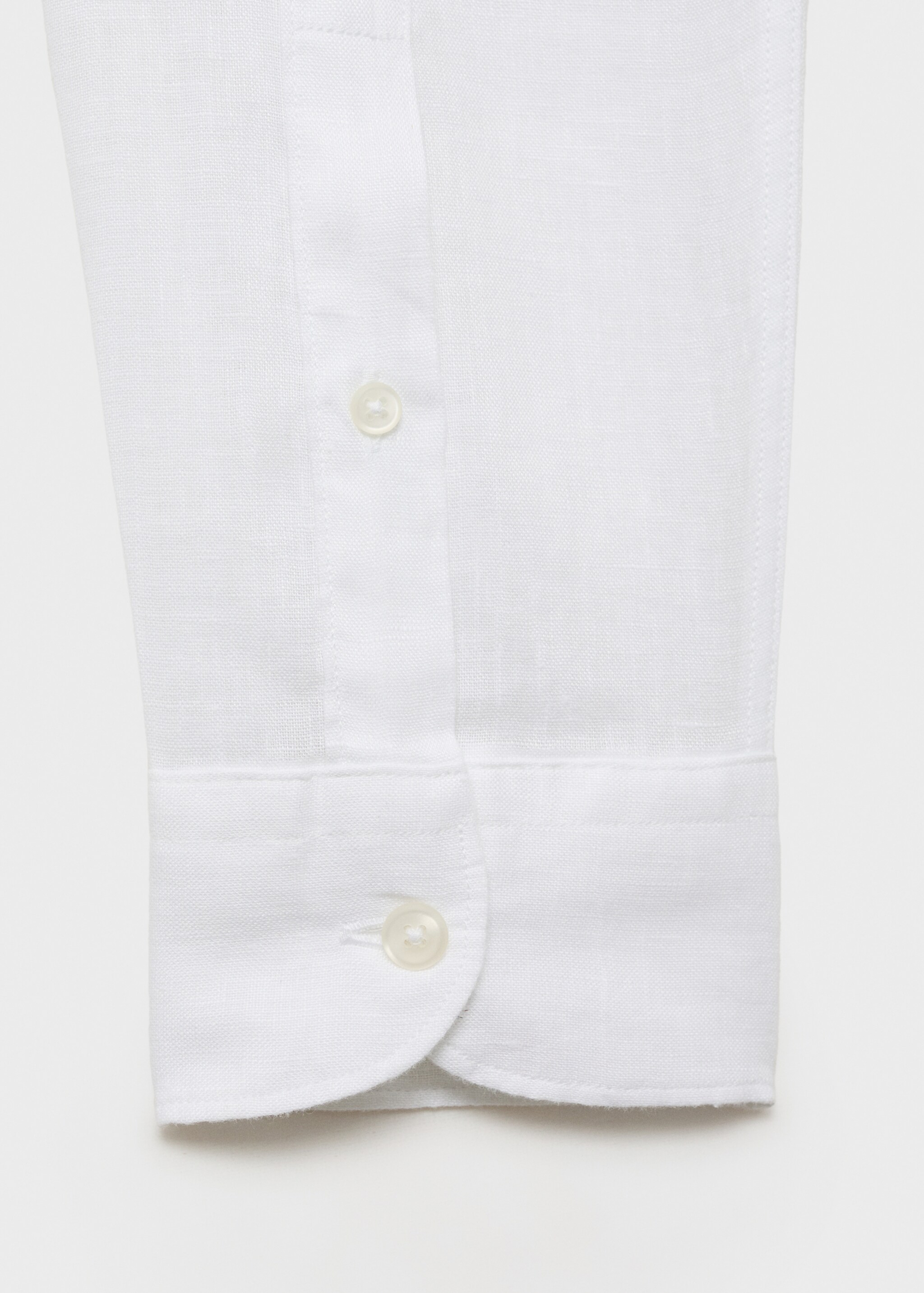 Camisa slim fit 100% lino - Detalle del artículo 8