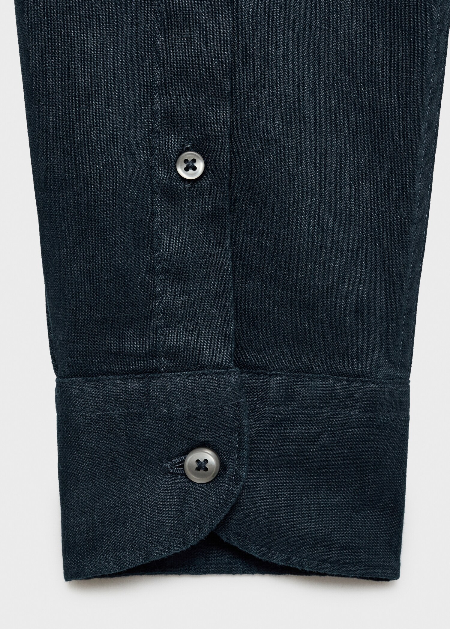 Camisa slim fit 100% lino - Detalle del artículo 8