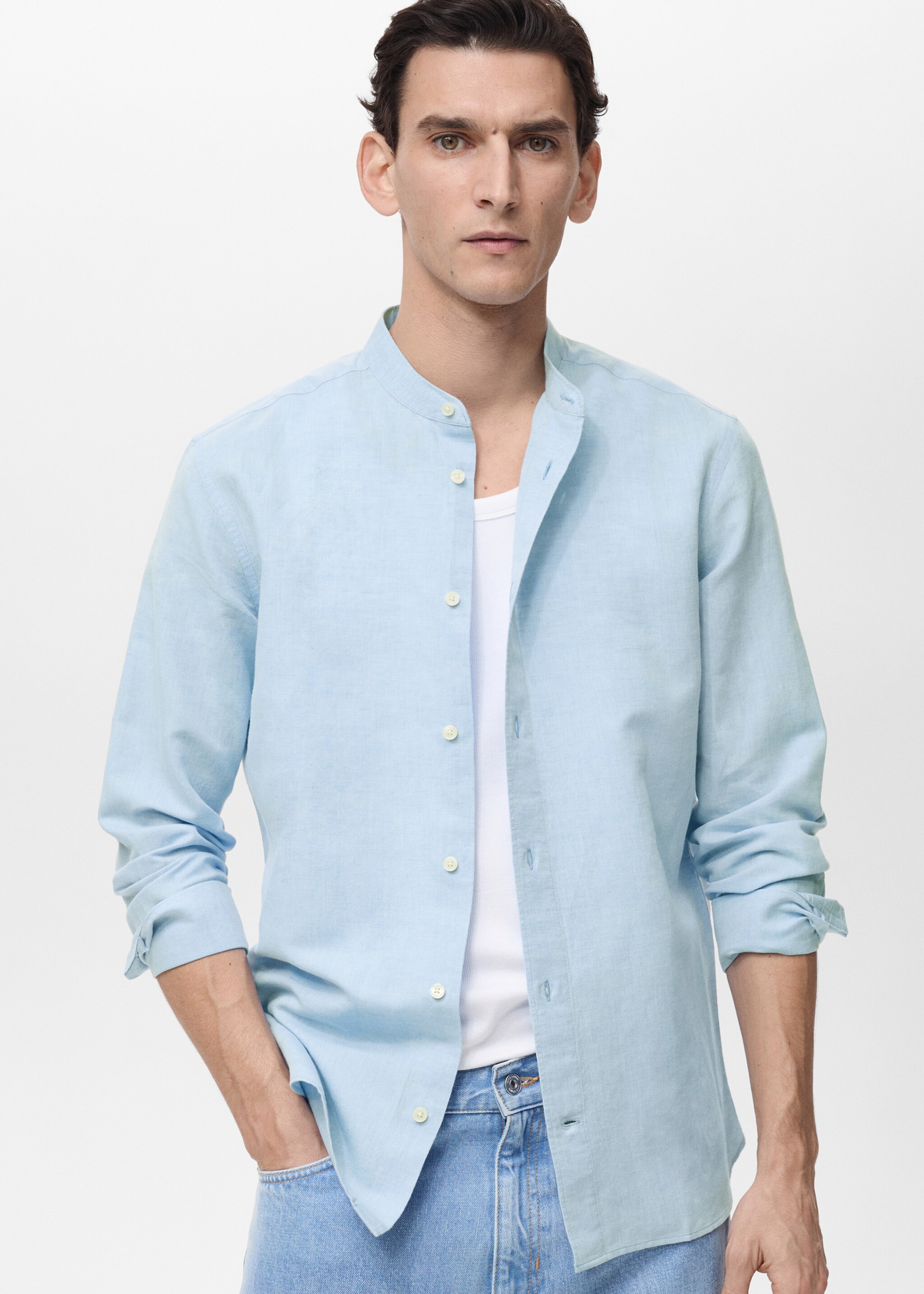 Camisa lli coll mao - Pla mig