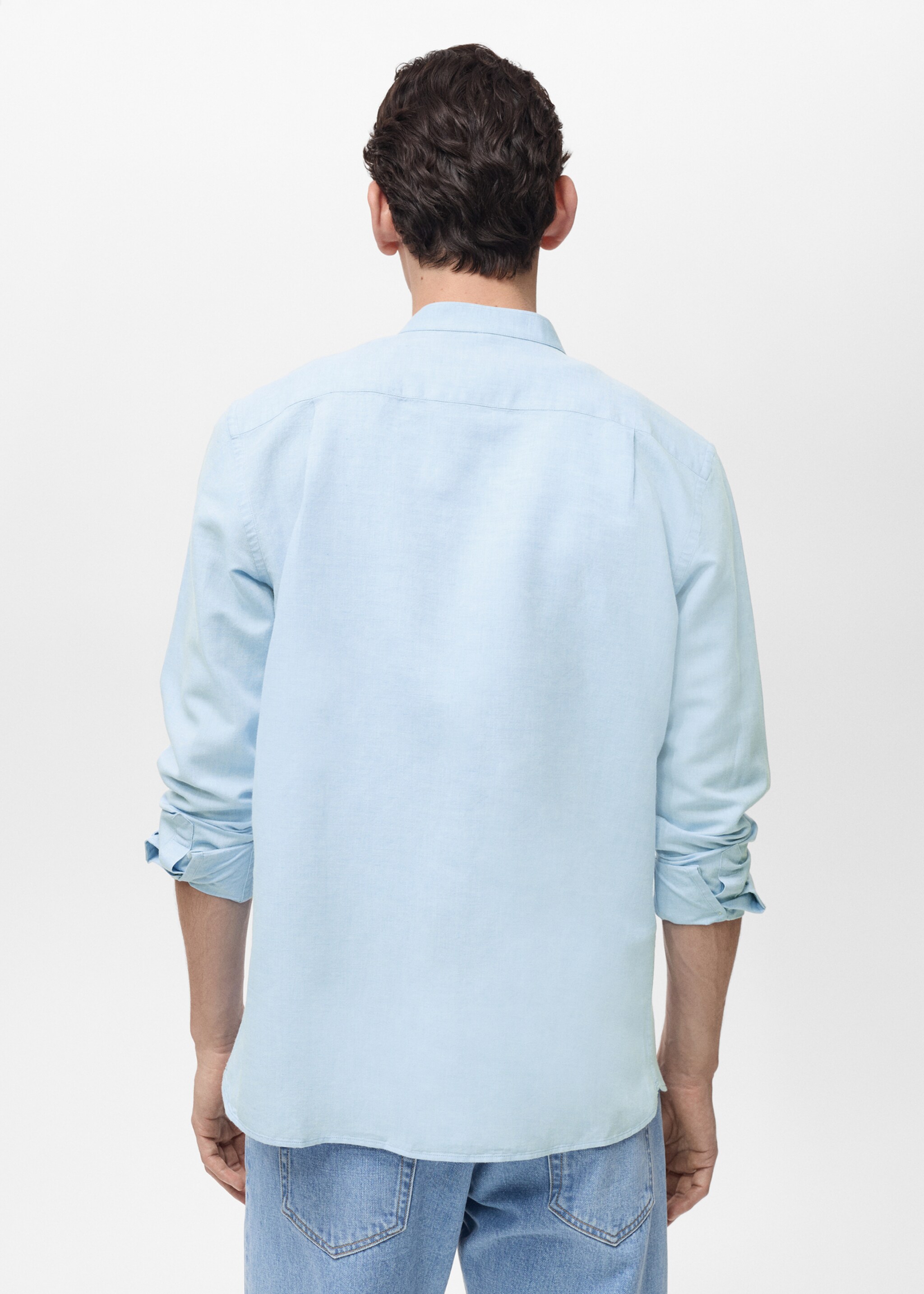 Chemise lin col mao - Verso de l’article