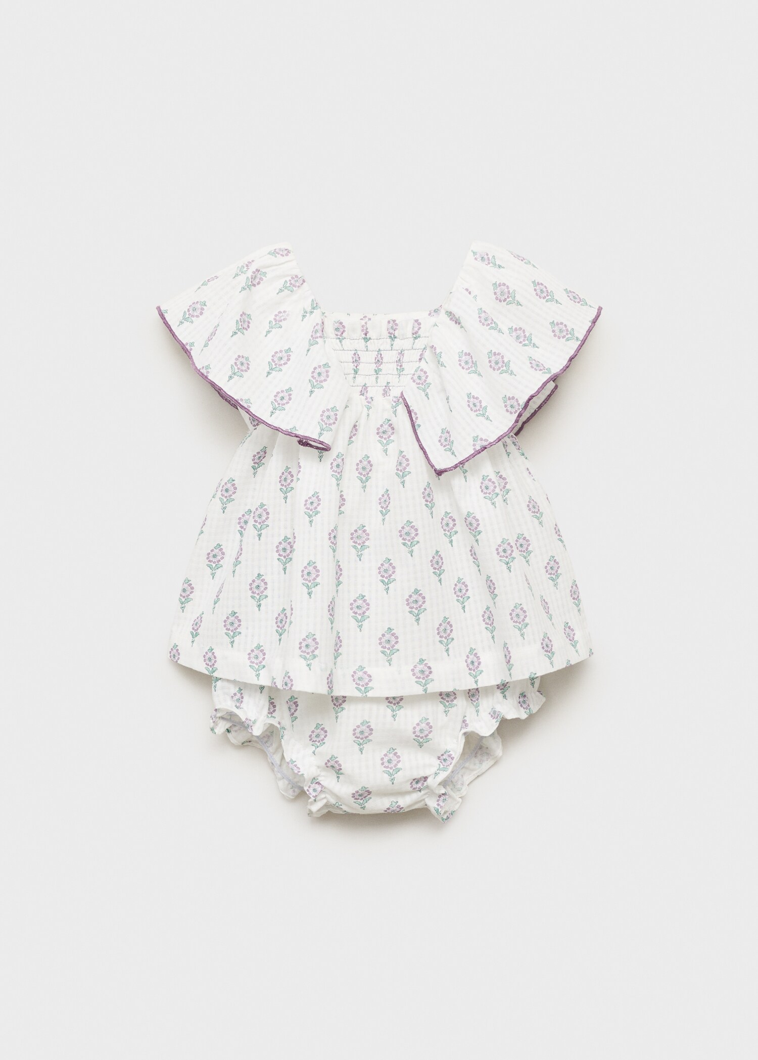 Vestido y ranita estampado - Artículo sin modelo