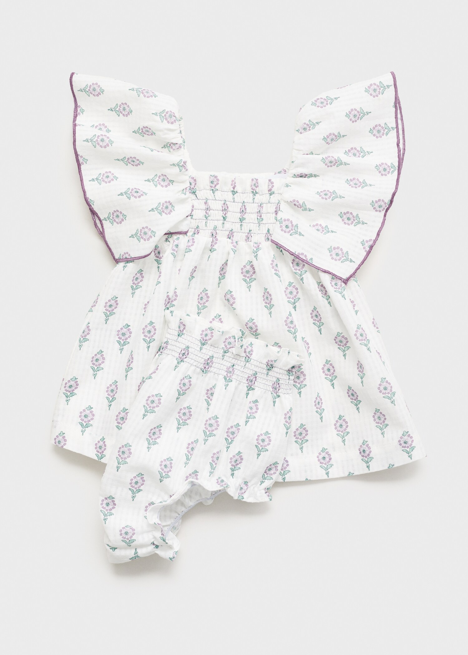 Vestido y ranita estampado - Detalle del artículo 0