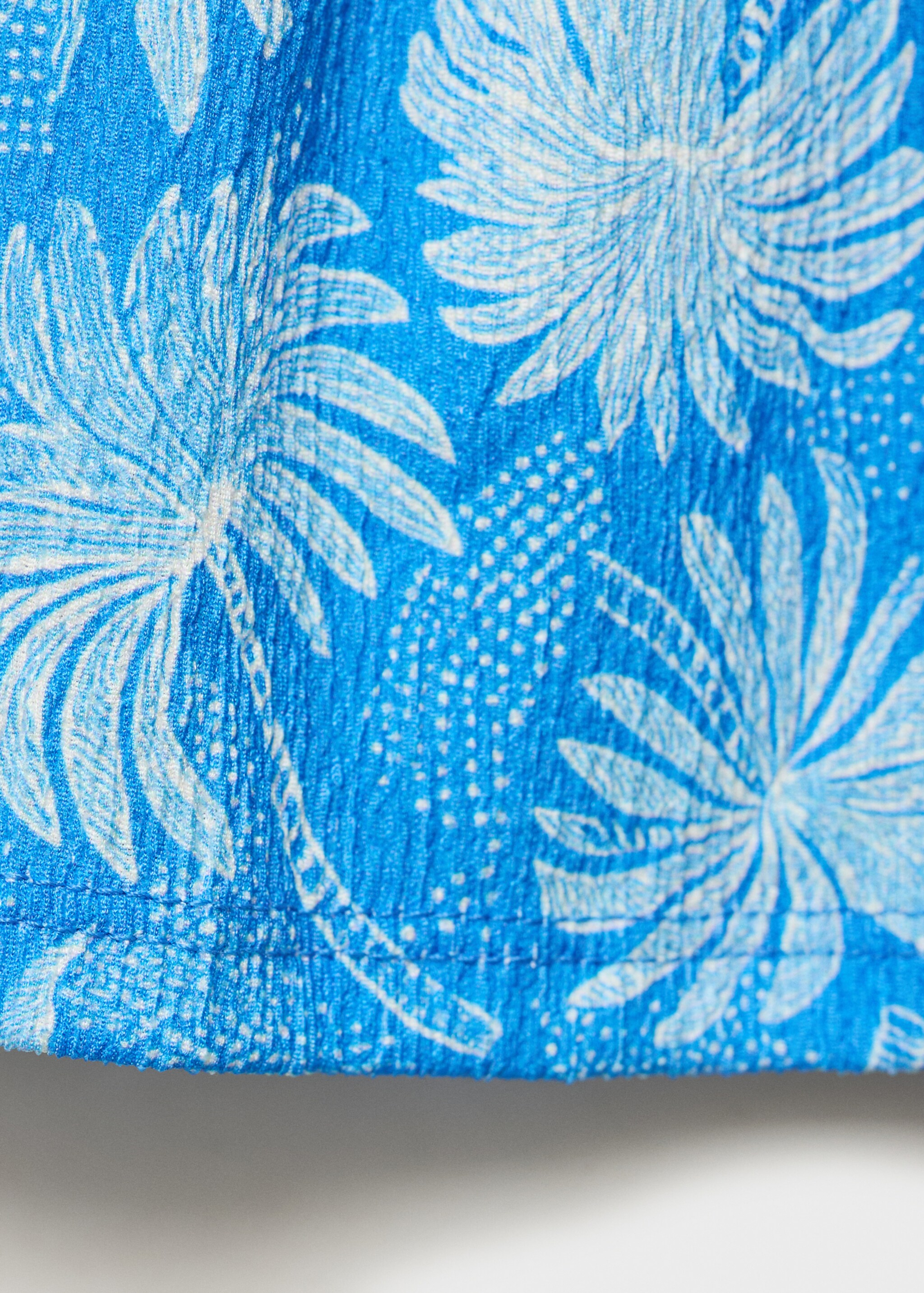 Floral-print shorts - Details of the article 0