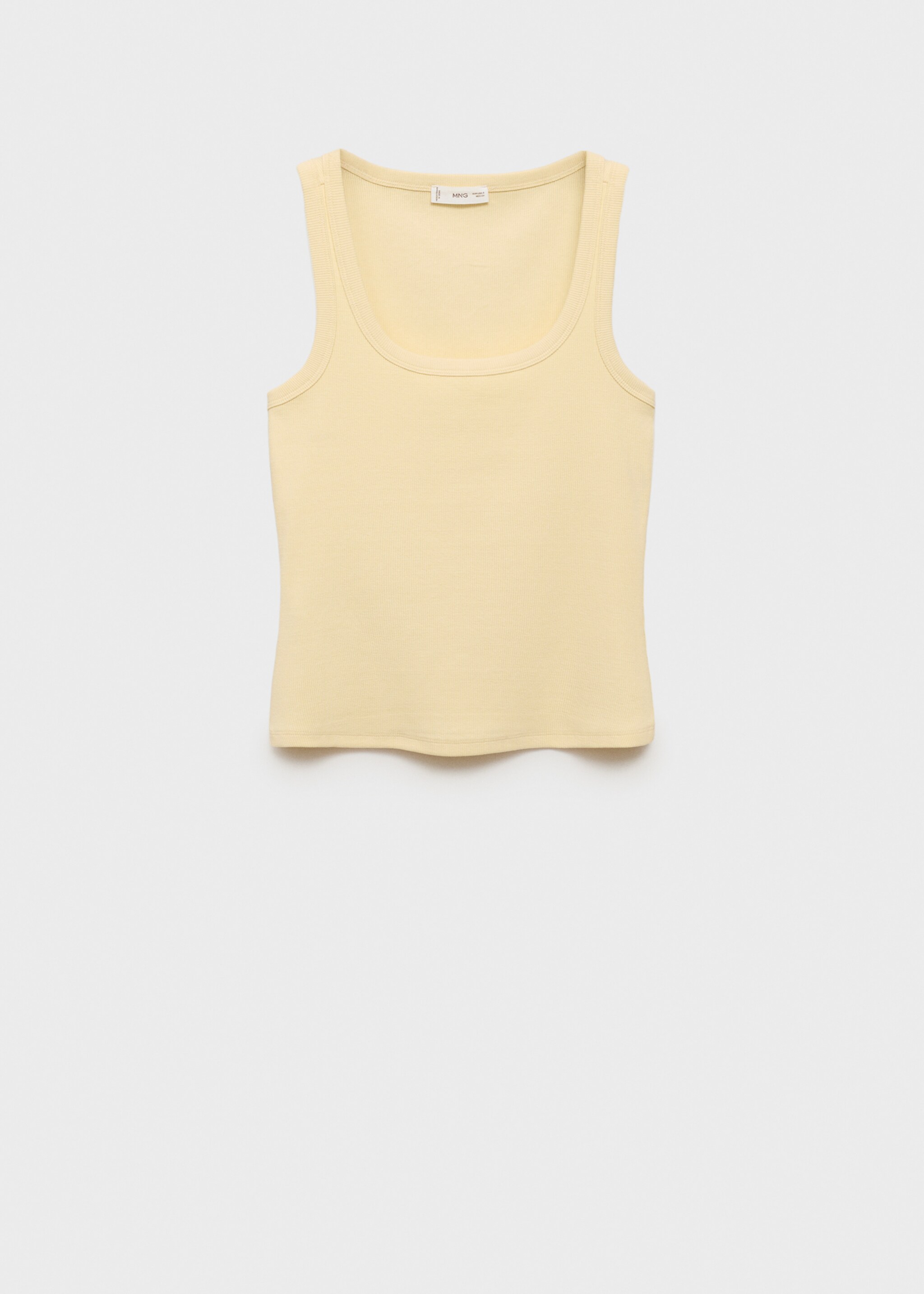 Úpletový top na ramínka - Zboží bez modelu