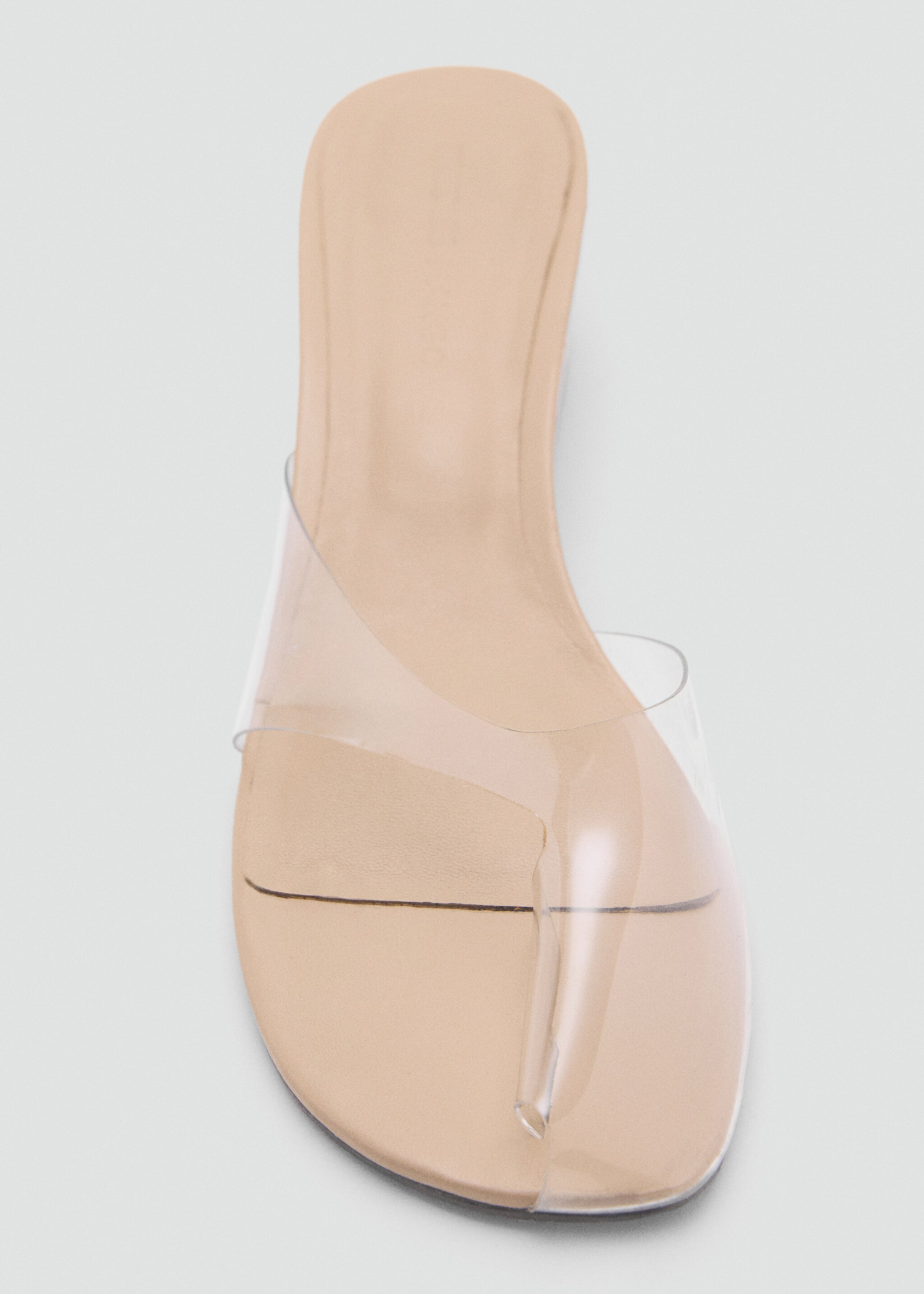 Transparent vinyl wedge sandals - Details of the article 2