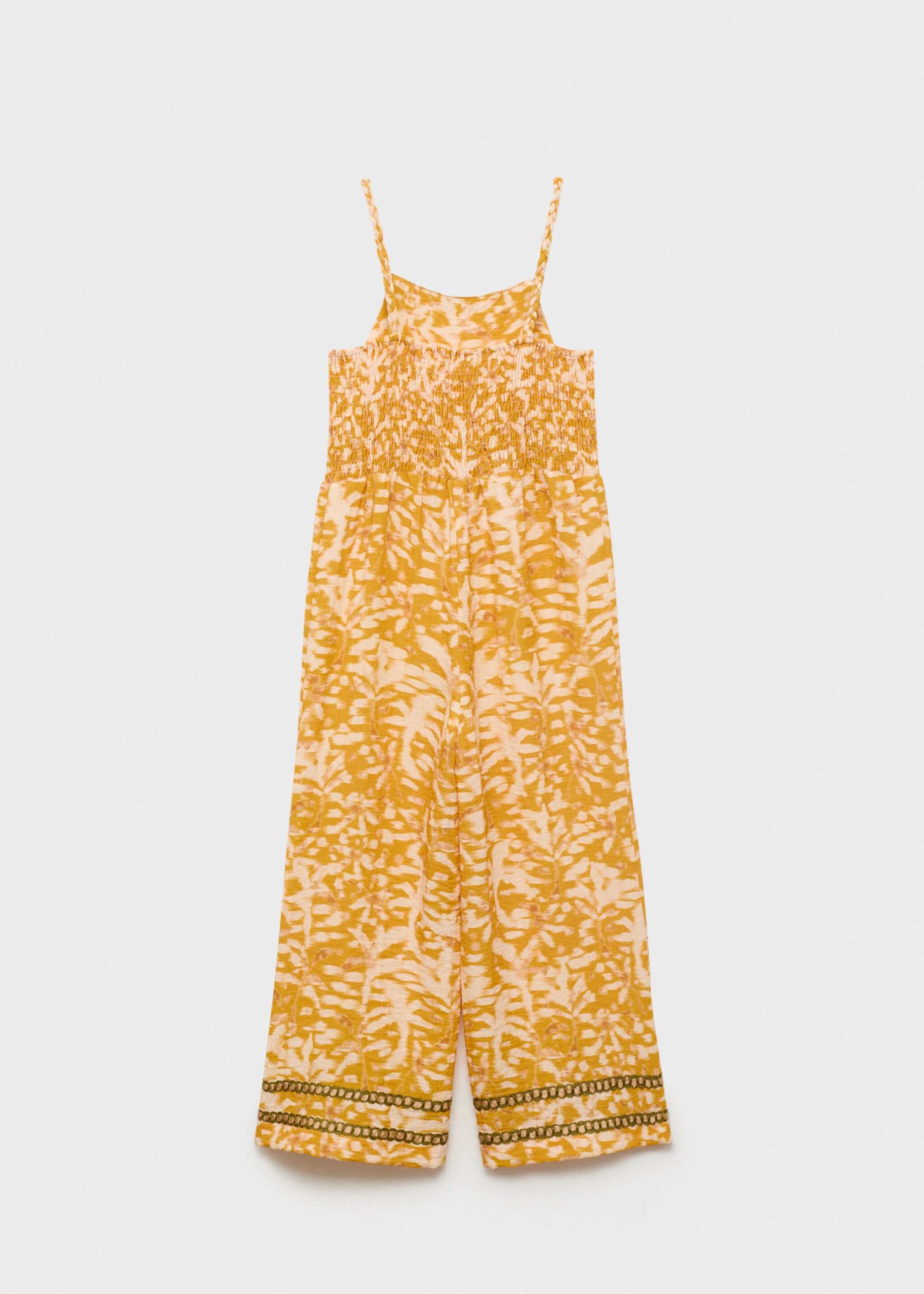 Mono estampado tropical - Reverso del artículo