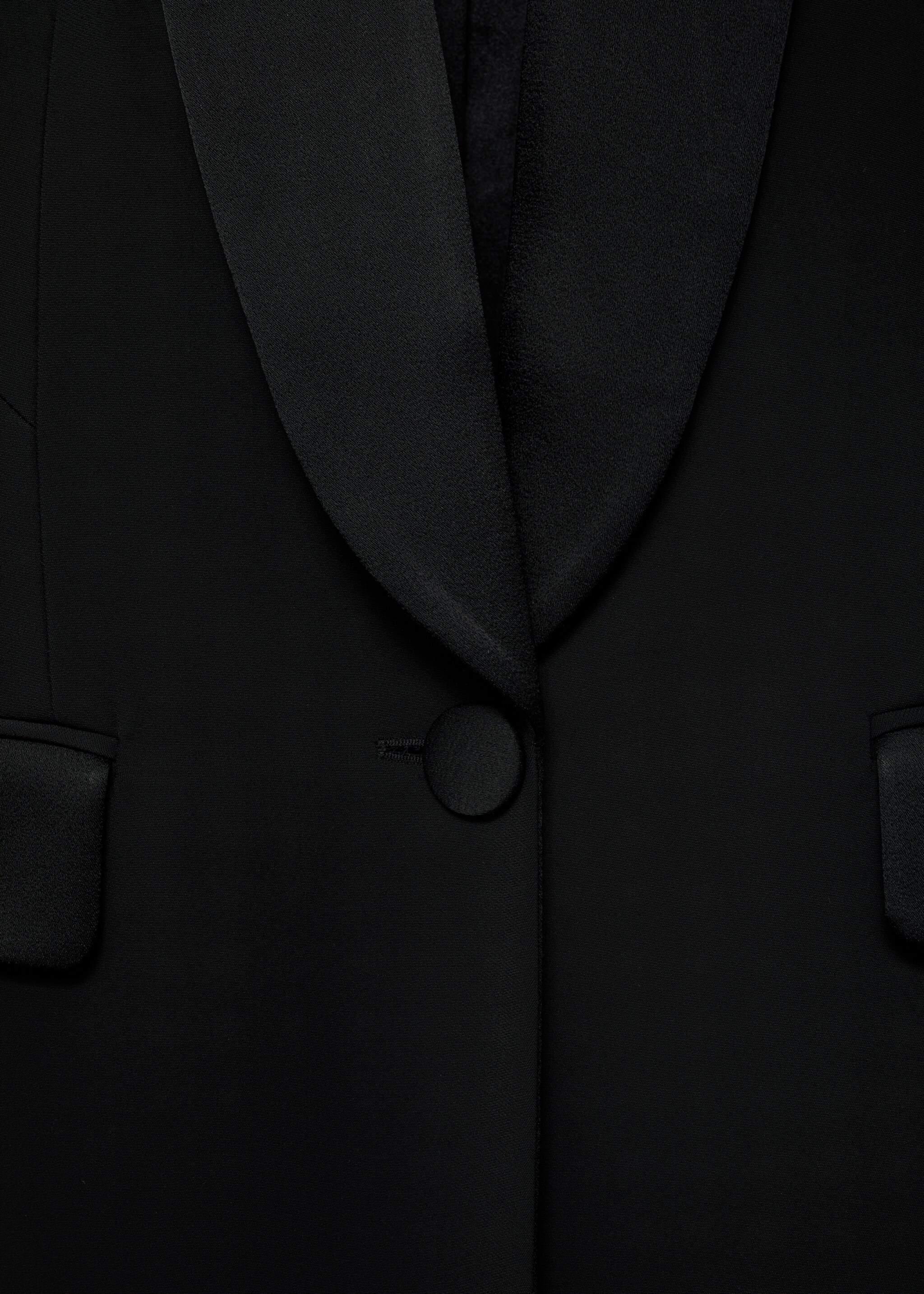 Dressjakke med satinerte detaljer - Artikkeldetalj 8