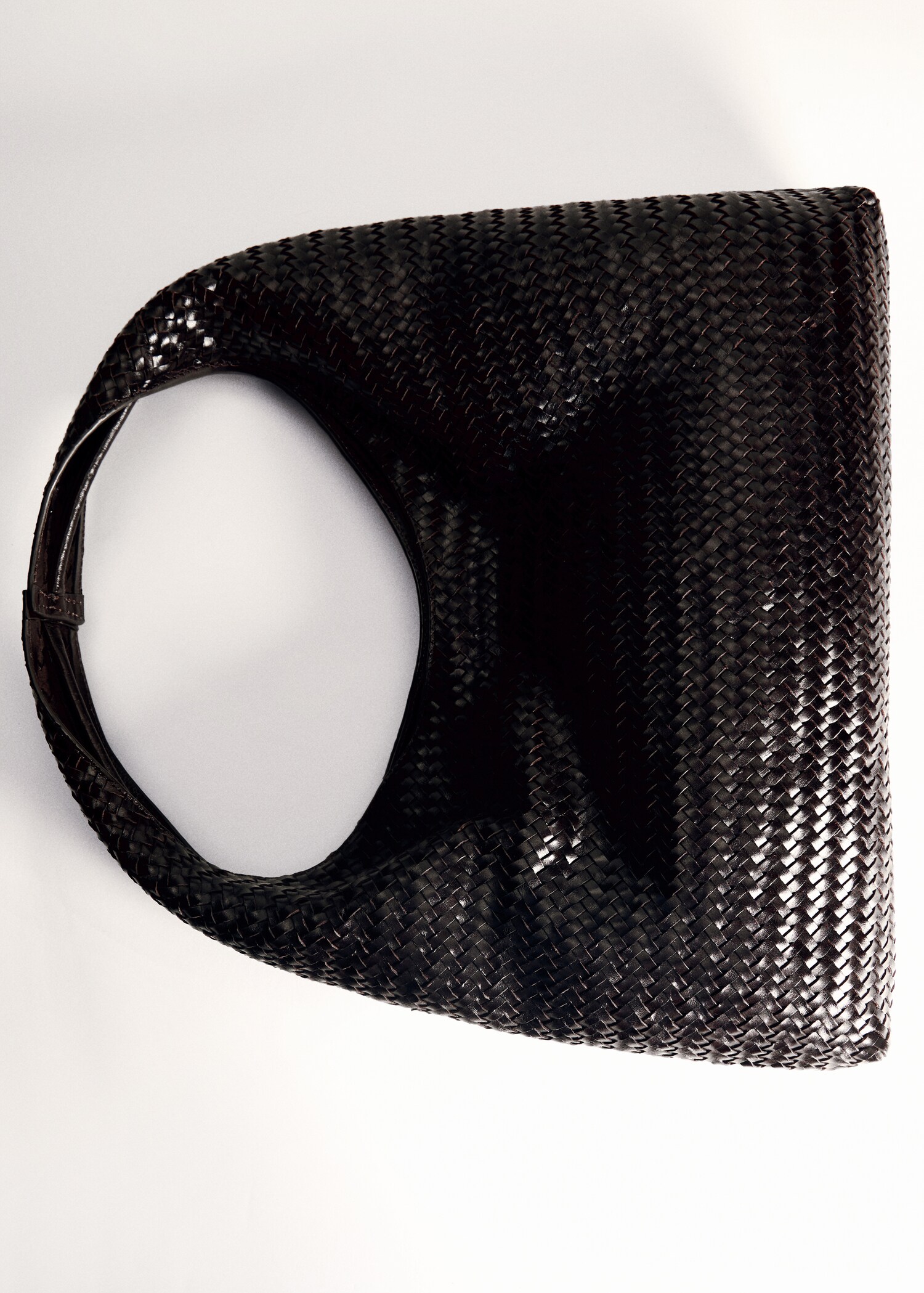 Sac porté épaule cuir tressé - Détail de l'article 5