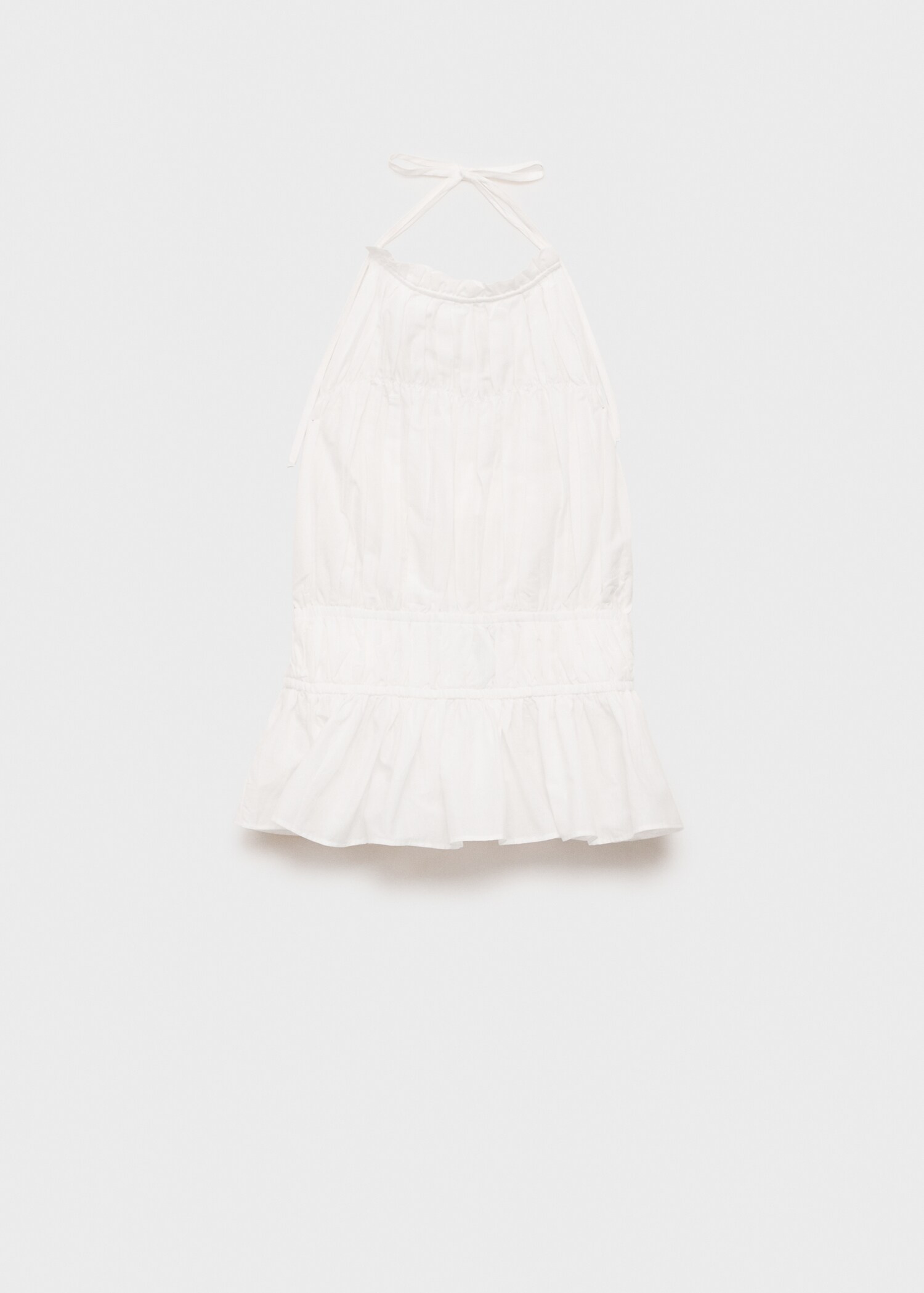 Ruched halter top - Article without model