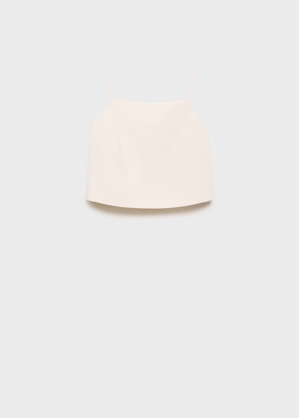 Mango Buttoned crop top