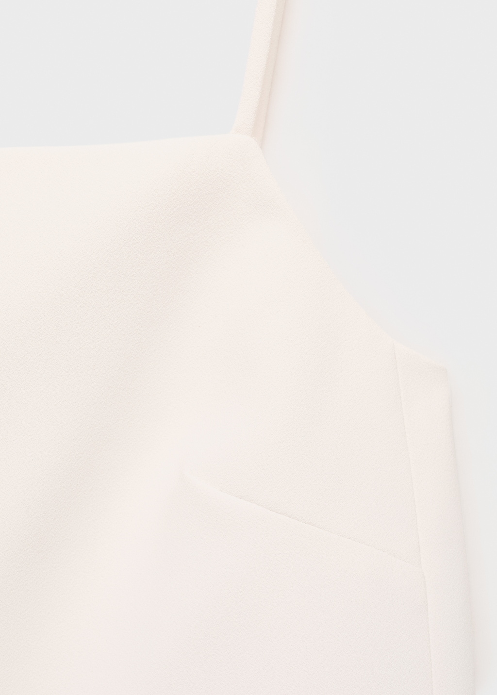 Mango Buttoned crop top