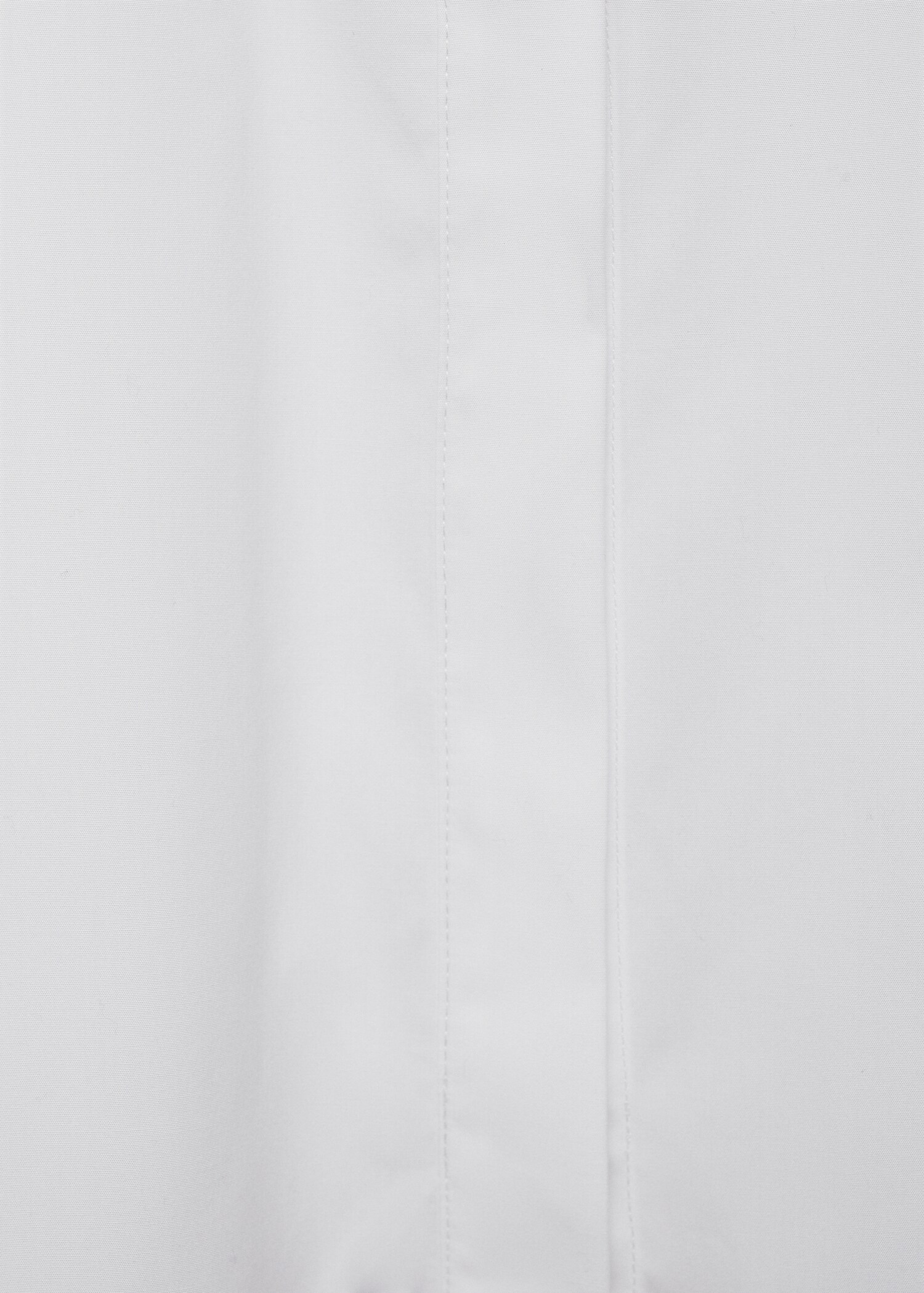 Cropped cotton shirt - Details of the article 0