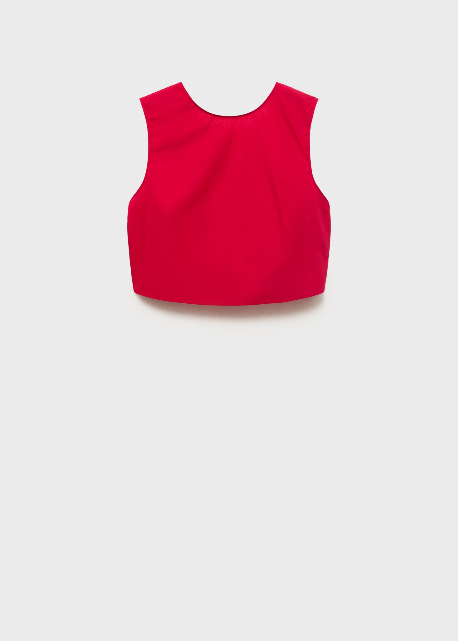 Crop top with bow on the back - Article without model