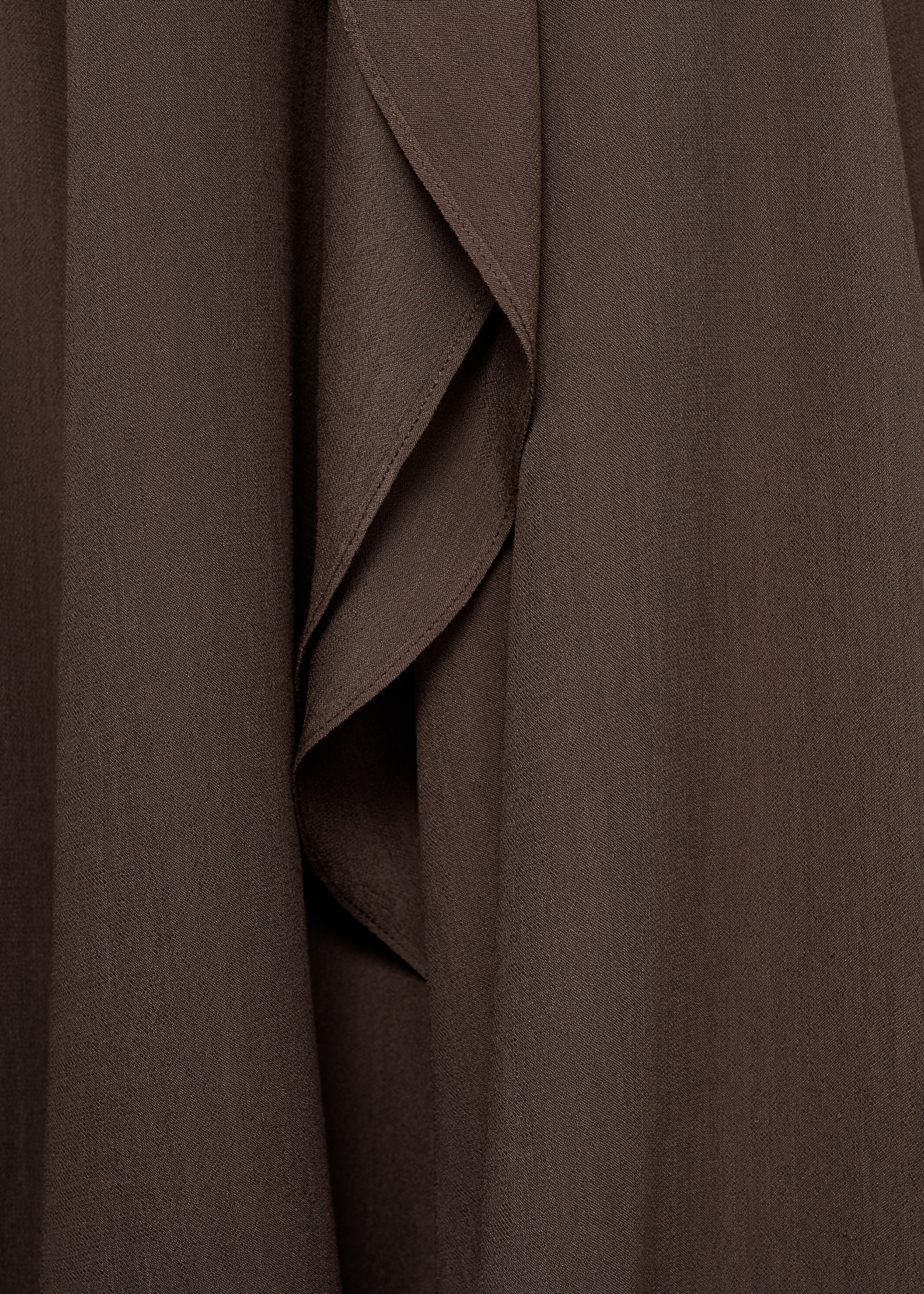 Maxi-skirt with ruffle detail - Details of the article 8