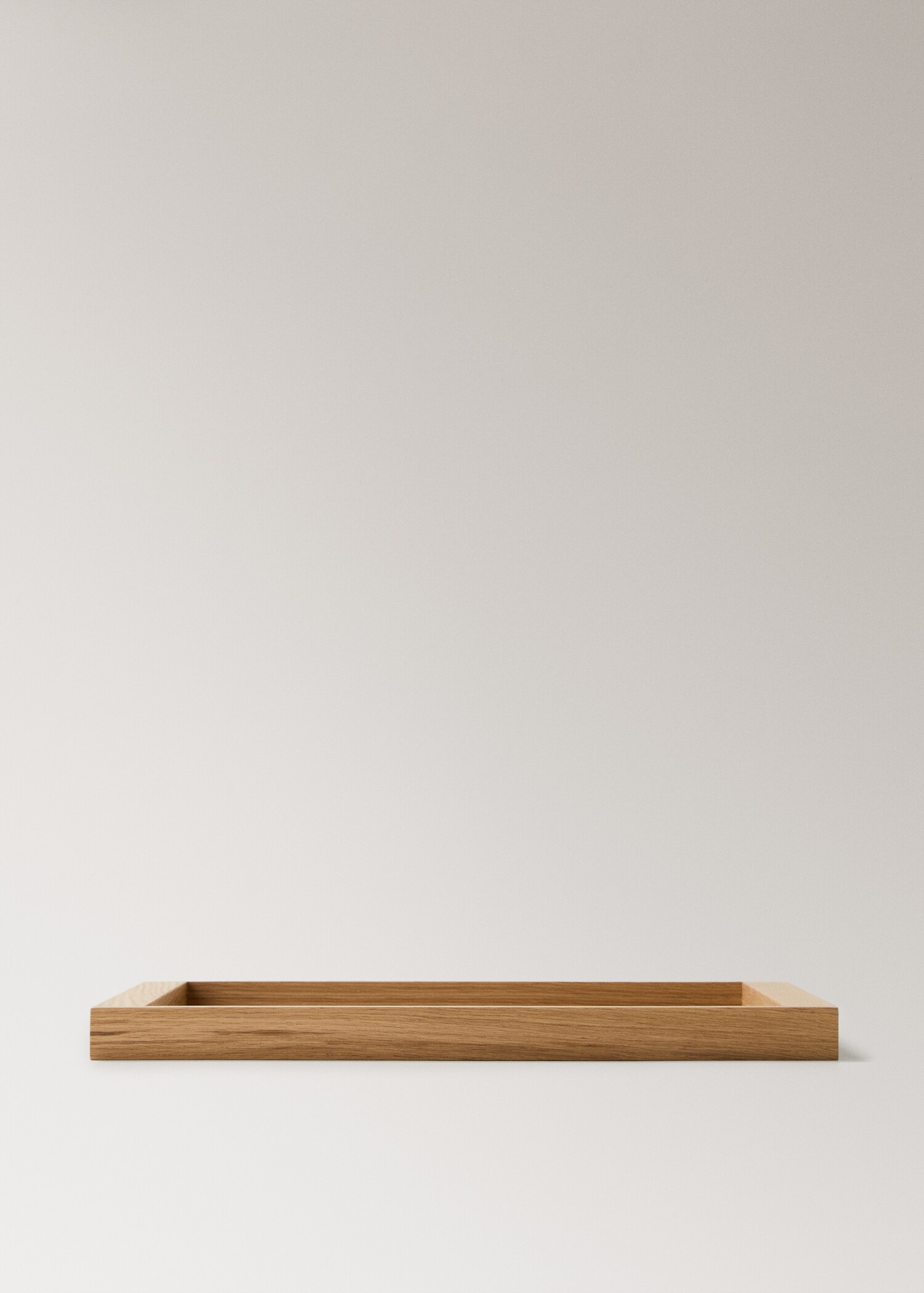 Large rectangular wooden tray - Article without model